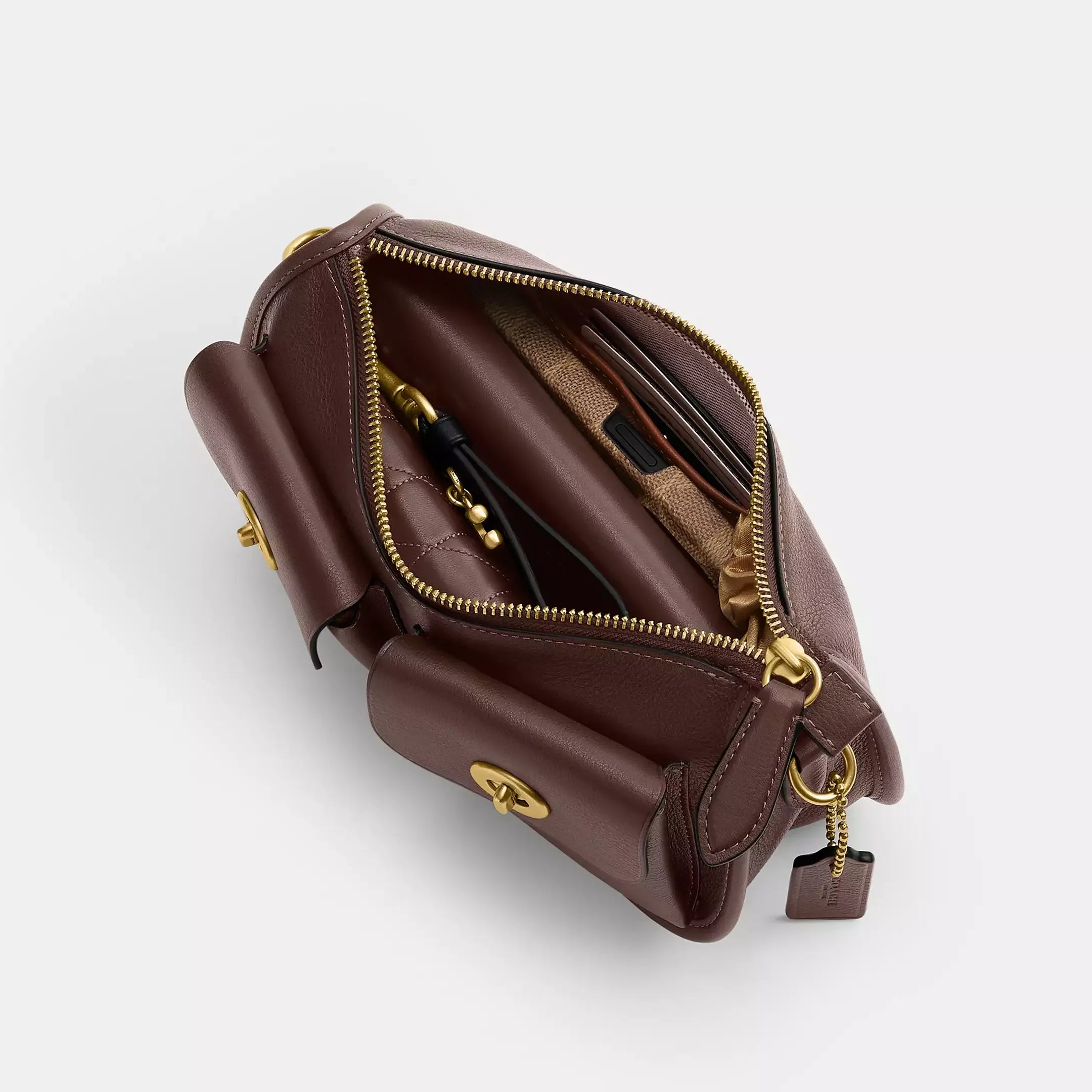 Coach Twin Turnlock Waverly Bag