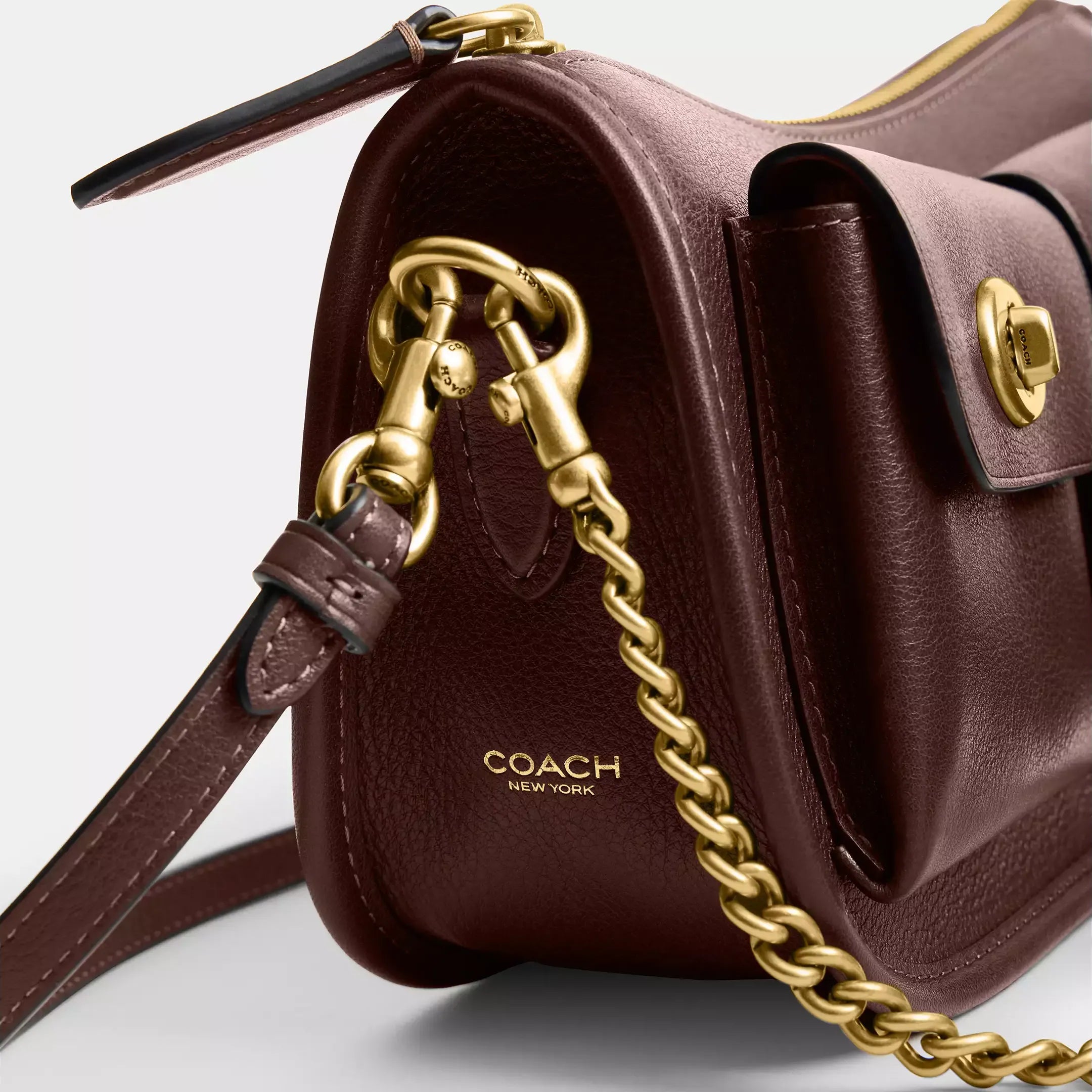 Coach Twin Turnlock Waverly Bag