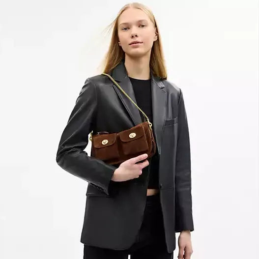 Coach Twin Turnlock Waverly Bag