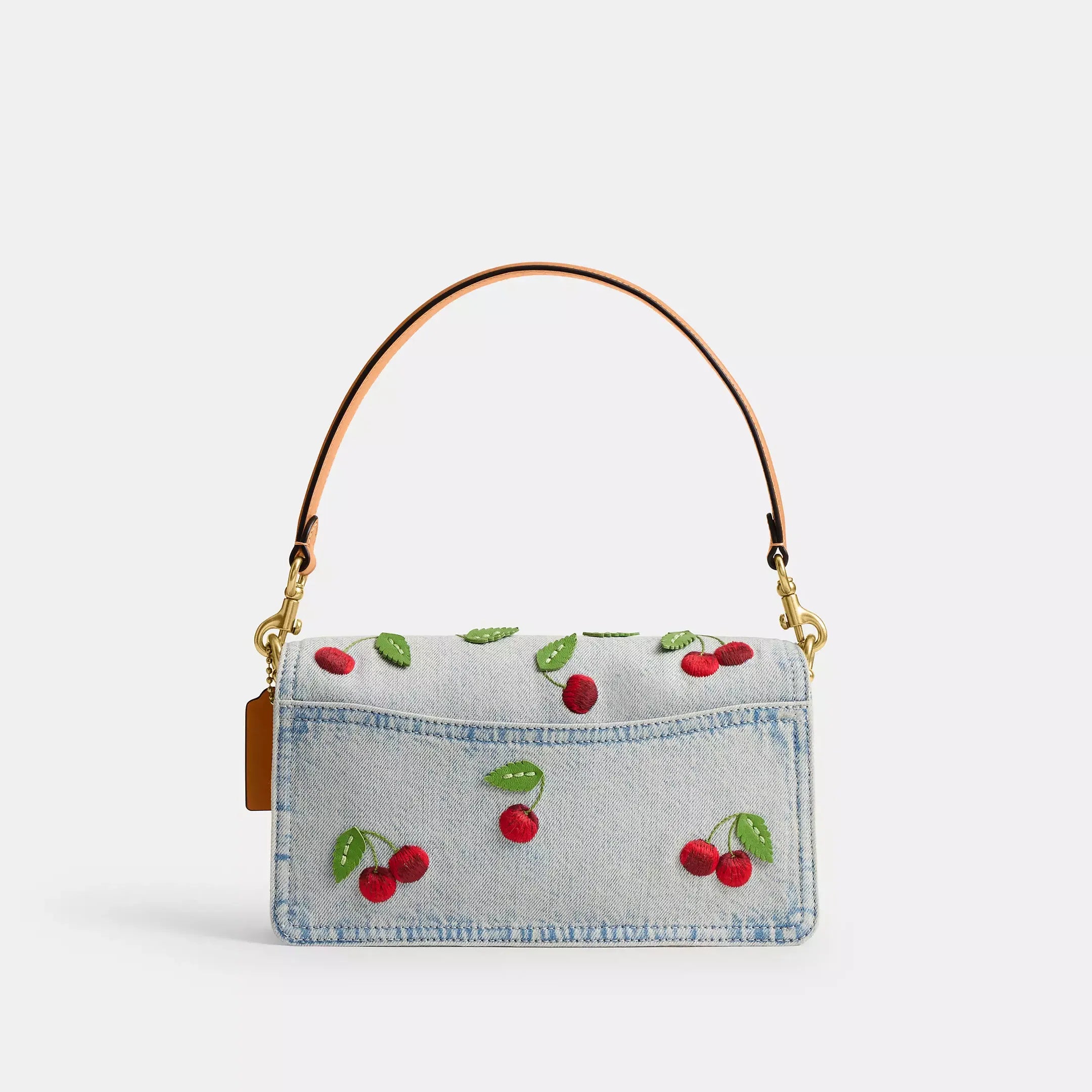 Coach Tabby Shoulder Bag 26 With Cherry Embroidery