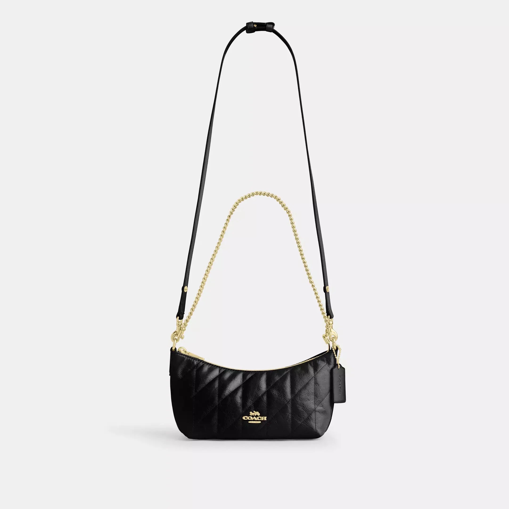 Coach Caitlin Shoulder Bag With Quilting