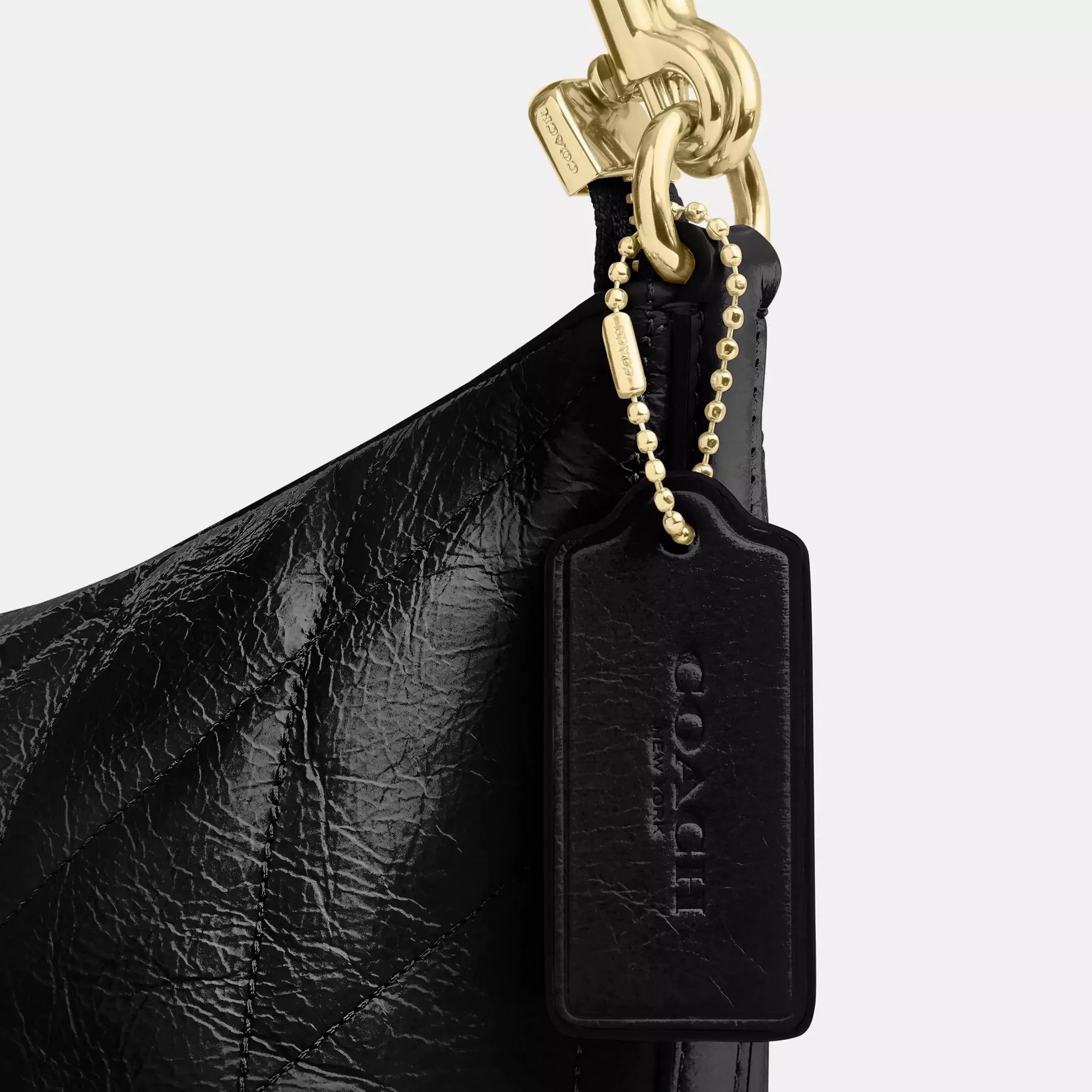 Coach Caitlin Shoulder Bag With Quilting