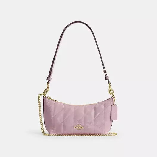Coach Caitlin Shoulder Bag With Quilting