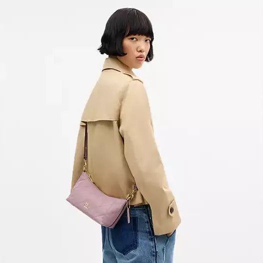 Coach Caitlin Shoulder Bag With Quilting