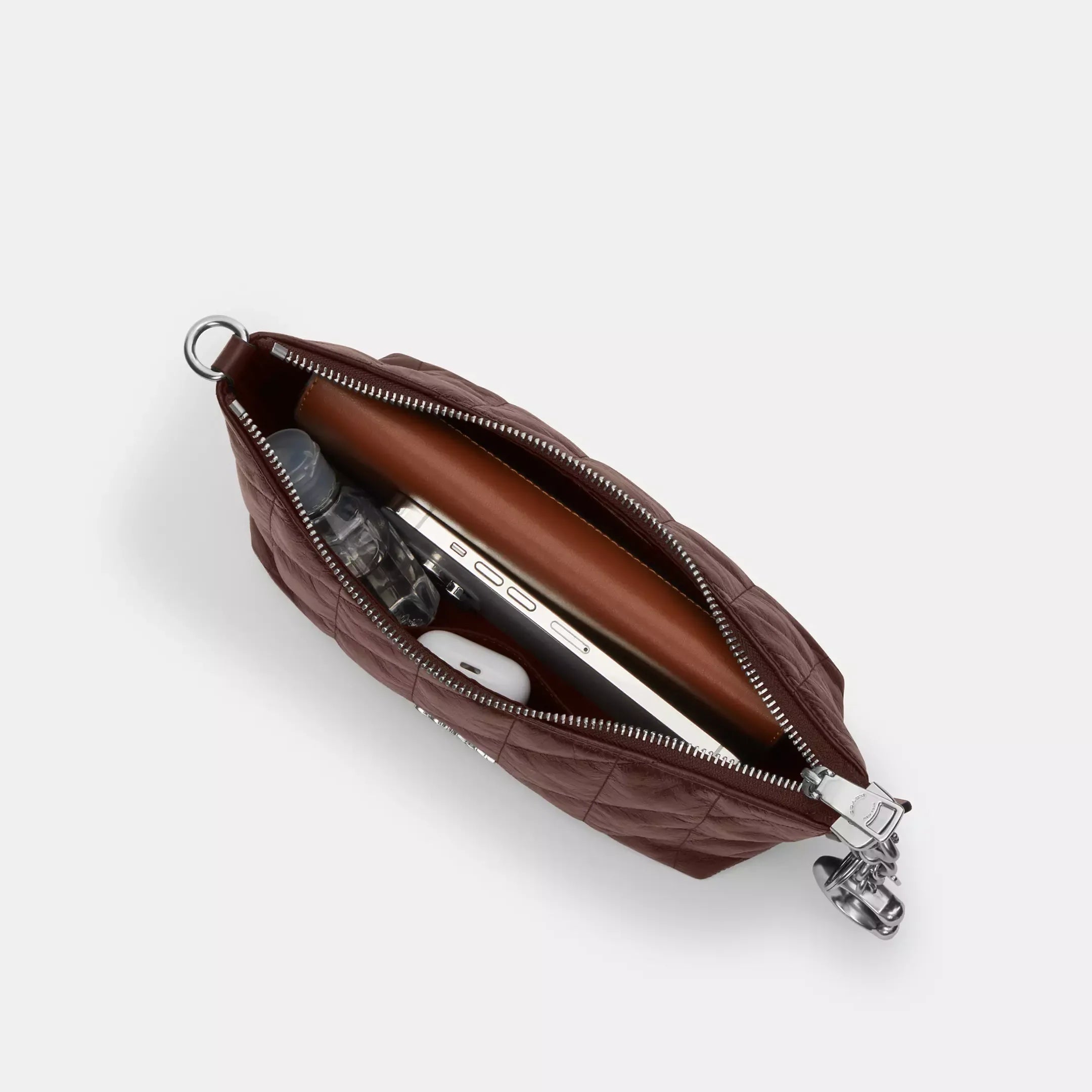 Coach Caitlin Shoulder Bag With Quilting
