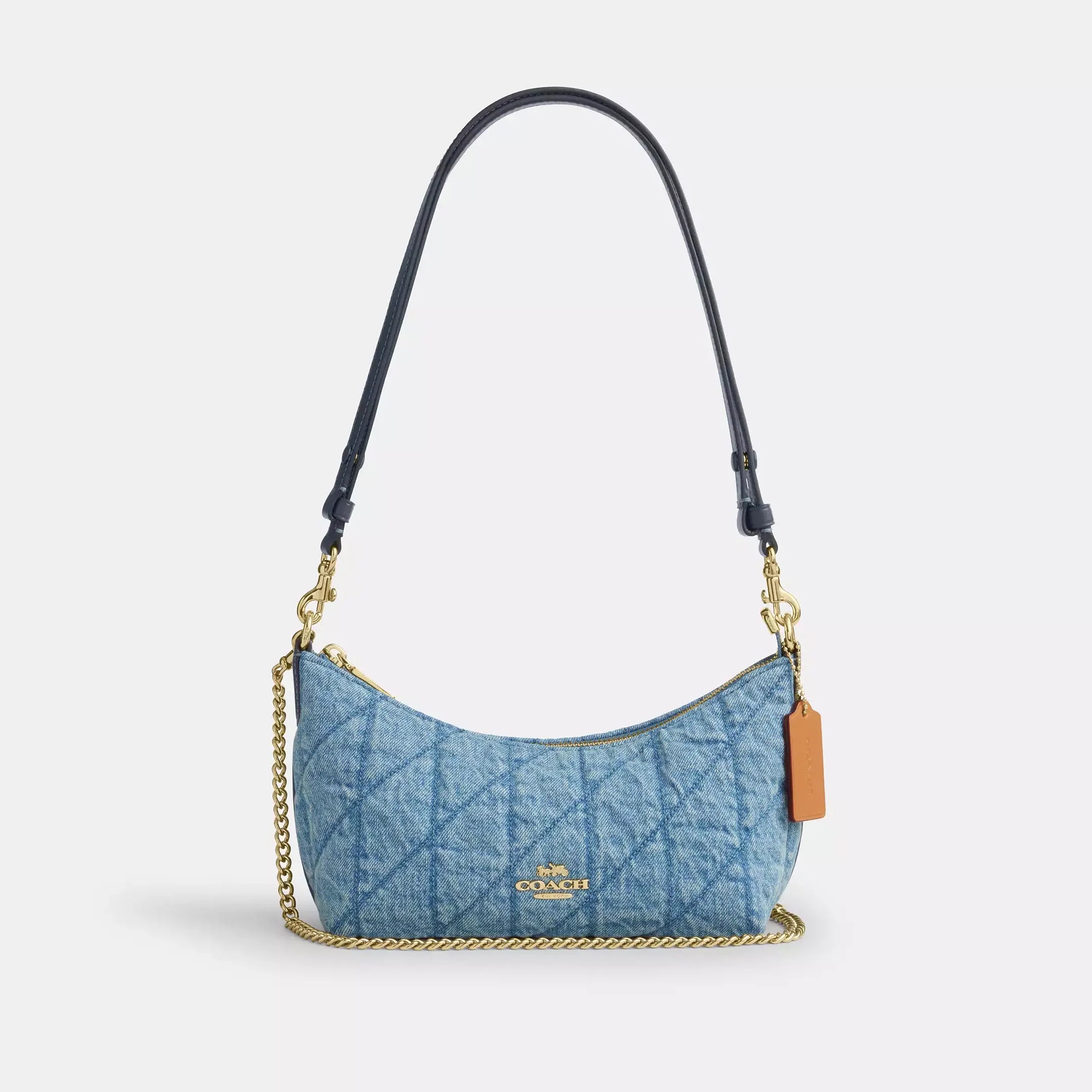 Coach Caitlin Shoulder Bag With Quilting