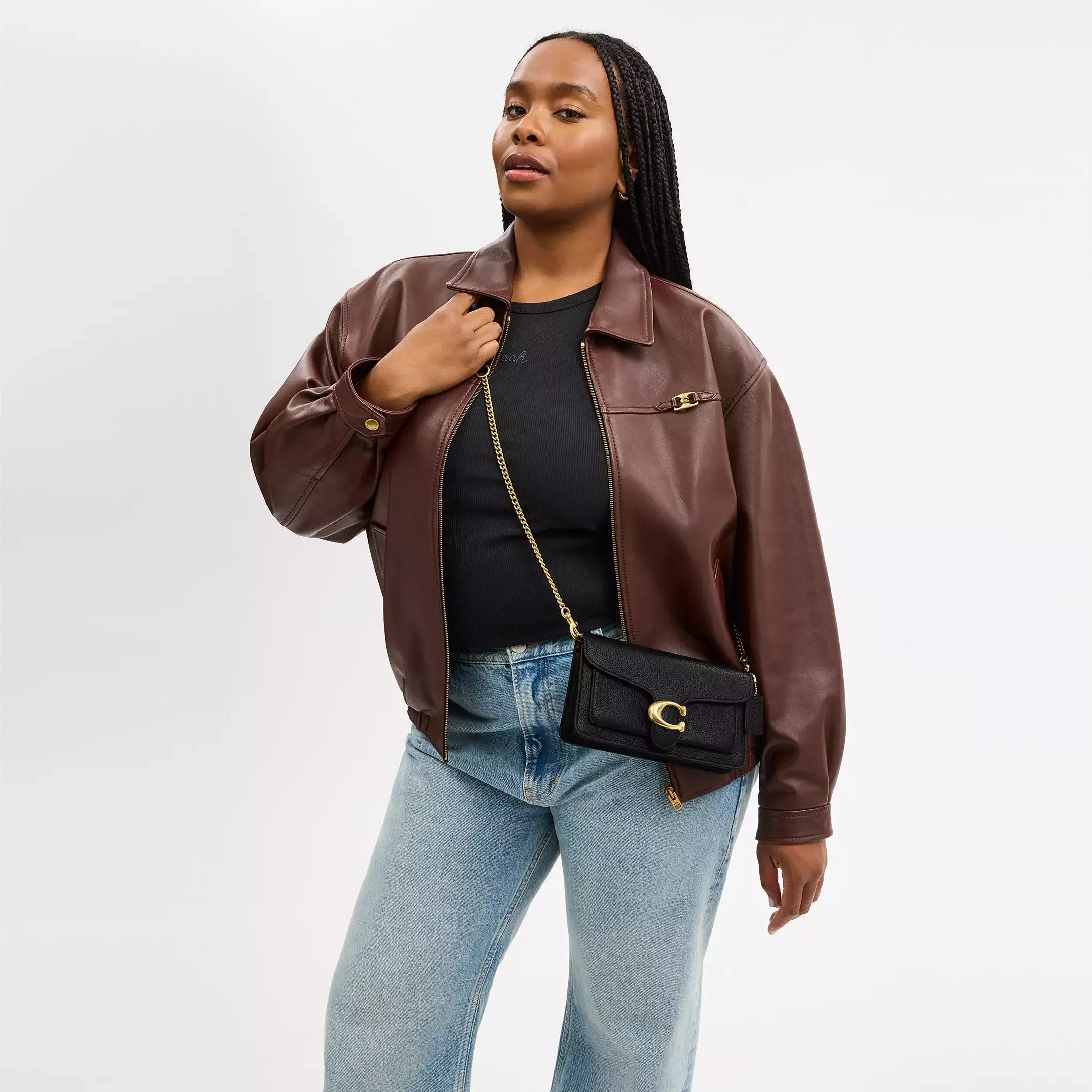 Coach Tabby Chain Clutch