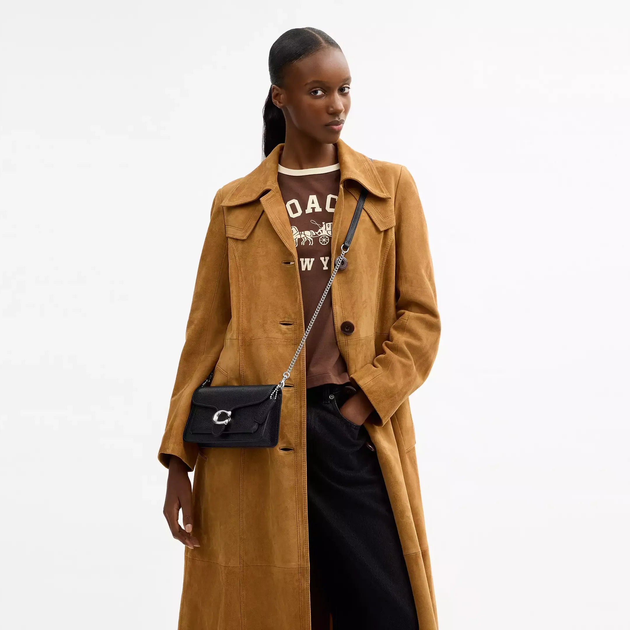 Coach Tabby Chain Clutch