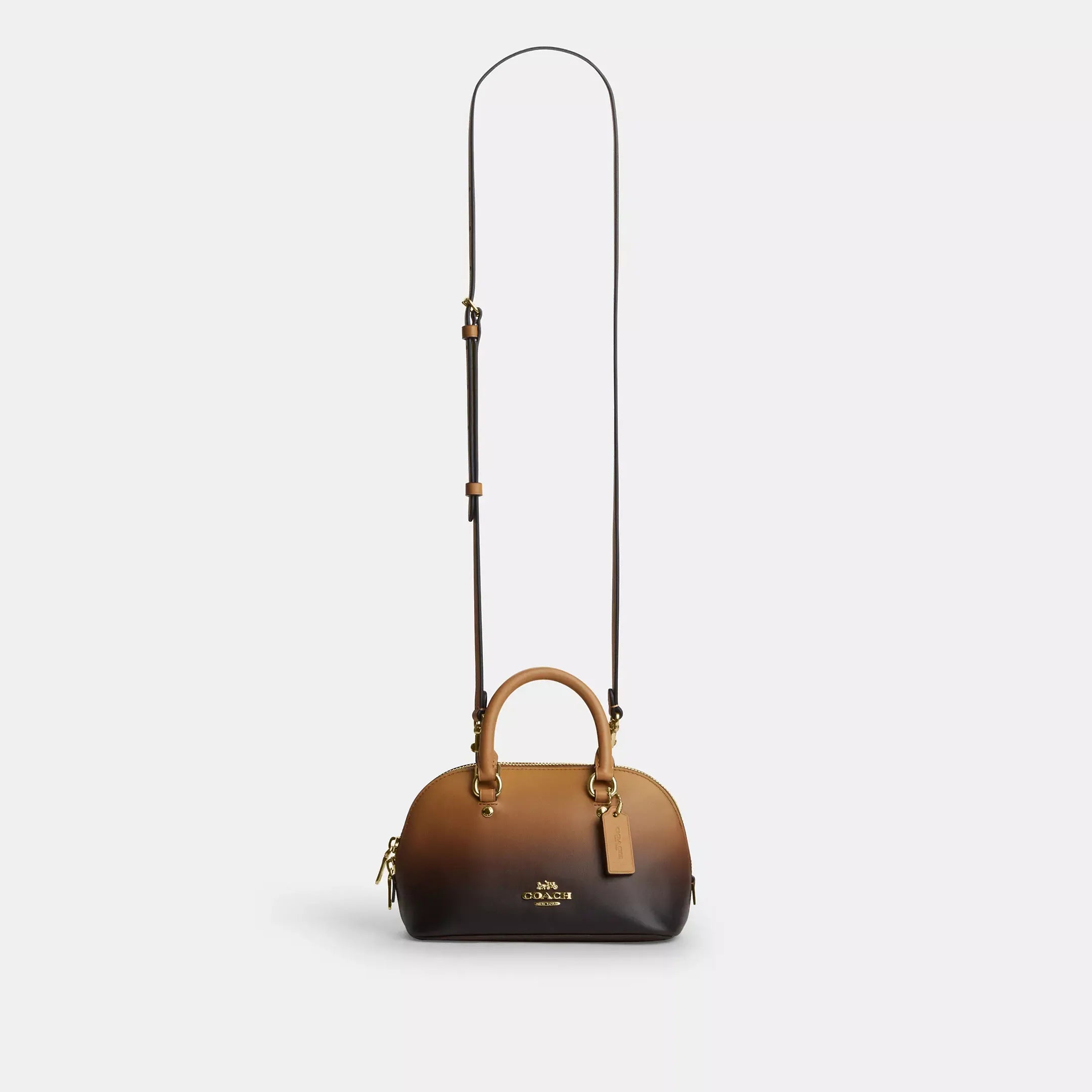 Coach Lara Mini Satchel Bag With Ombre