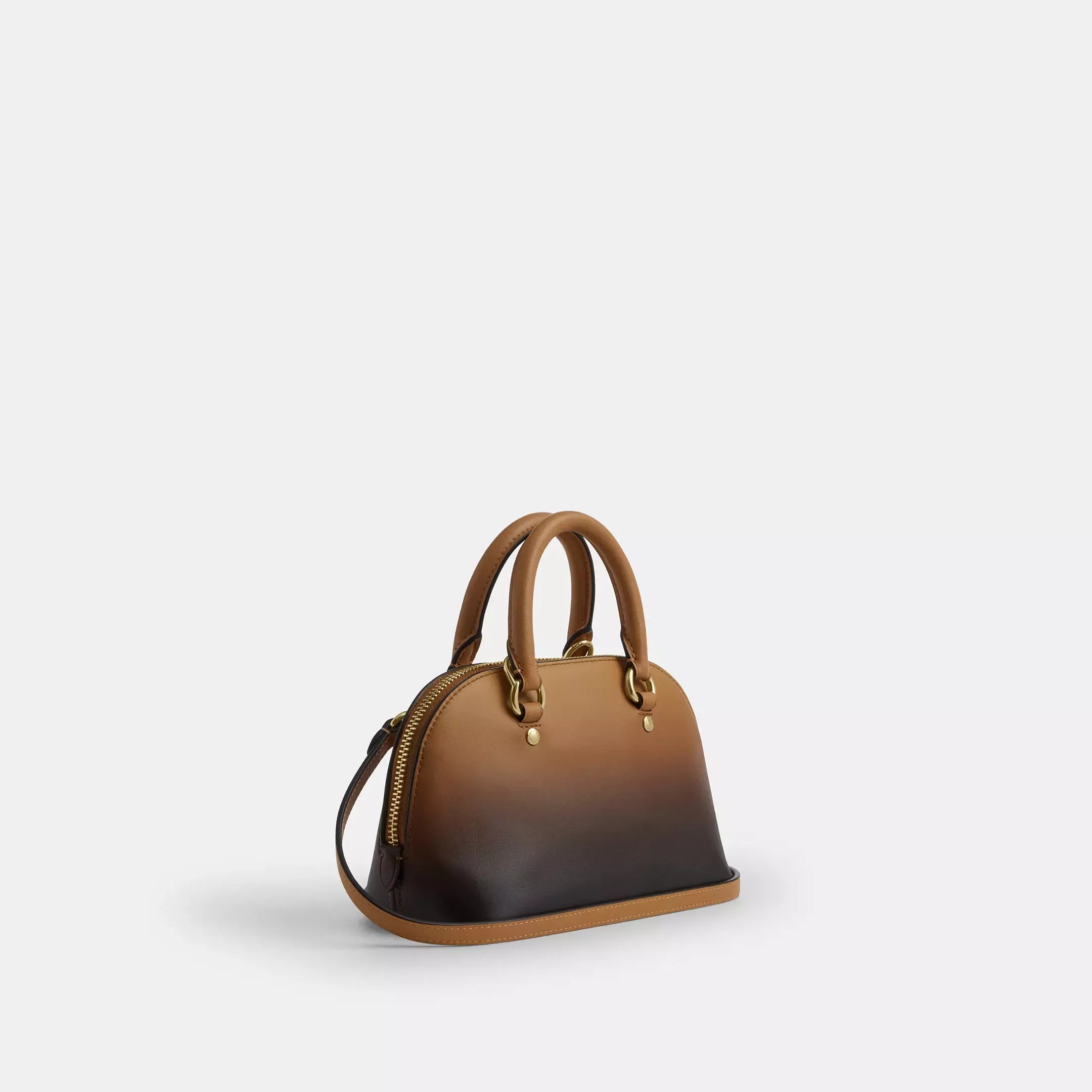 Coach Lara Mini Satchel Bag With Ombre