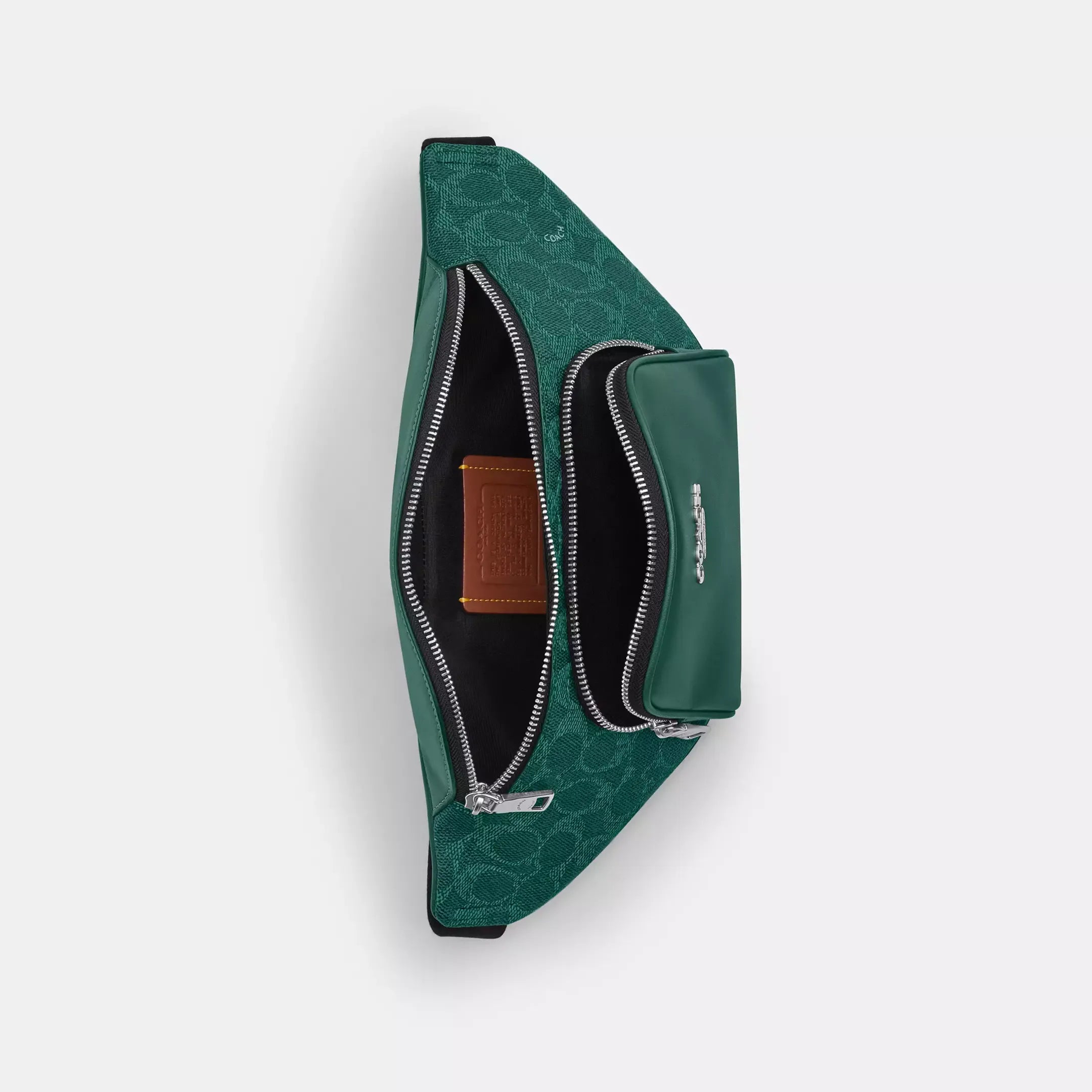 Coach Racer Small Belt Bag In Signature Canvas