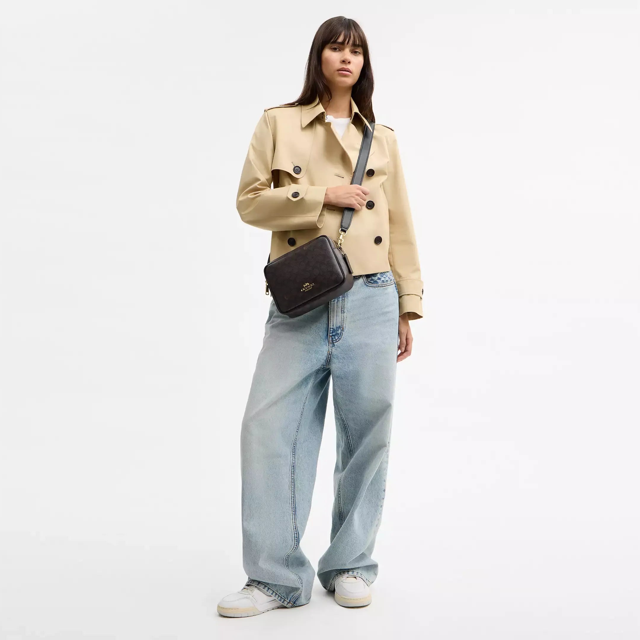 Coach Carey Crossbody Bag In Signature Canvas