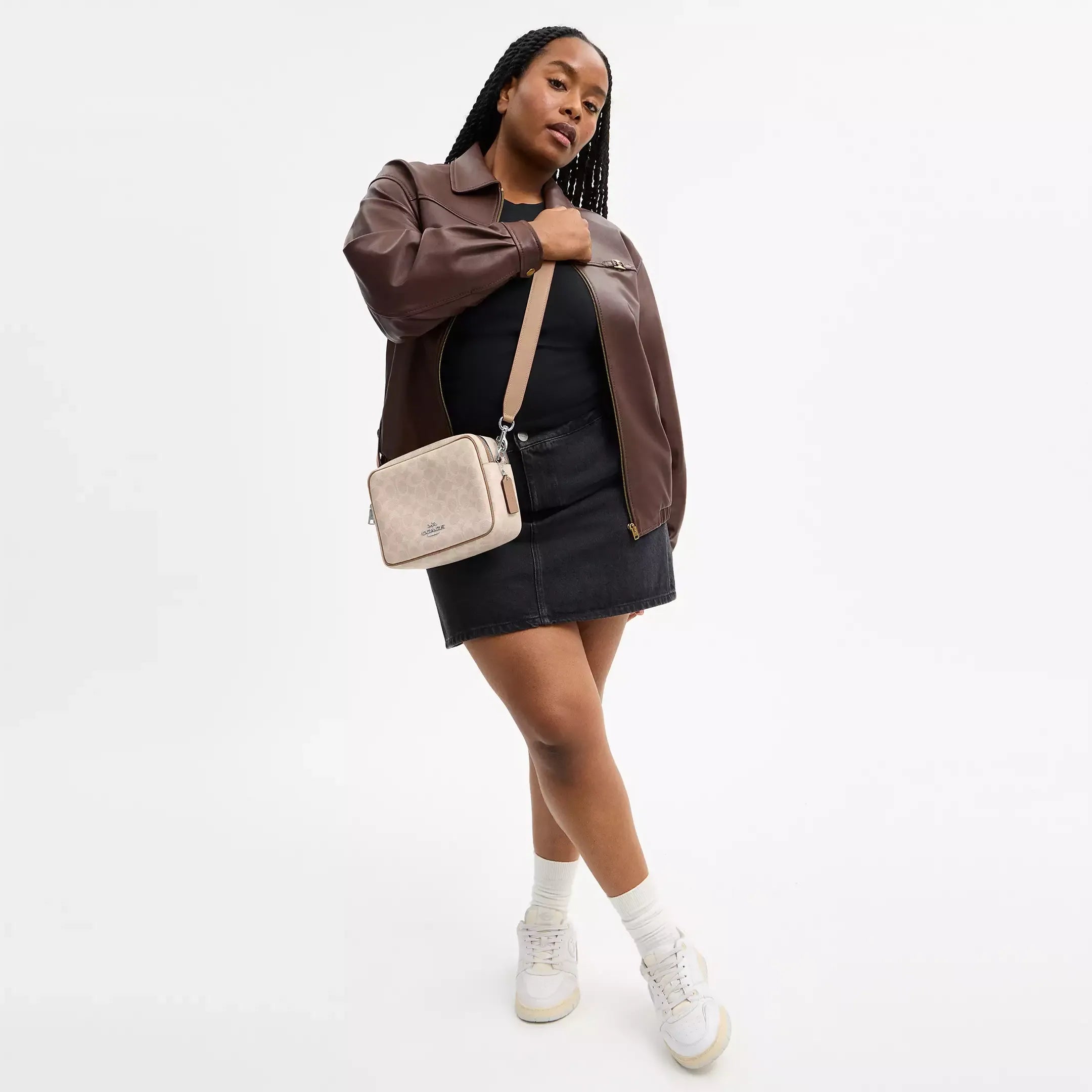 Coach Carey Crossbody Bag In Signature Canvas