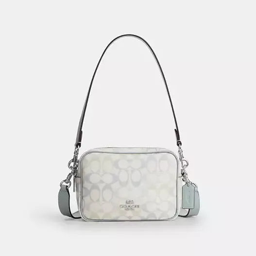 Coach Mini Carey Crossbody Bag In Signature Canvas