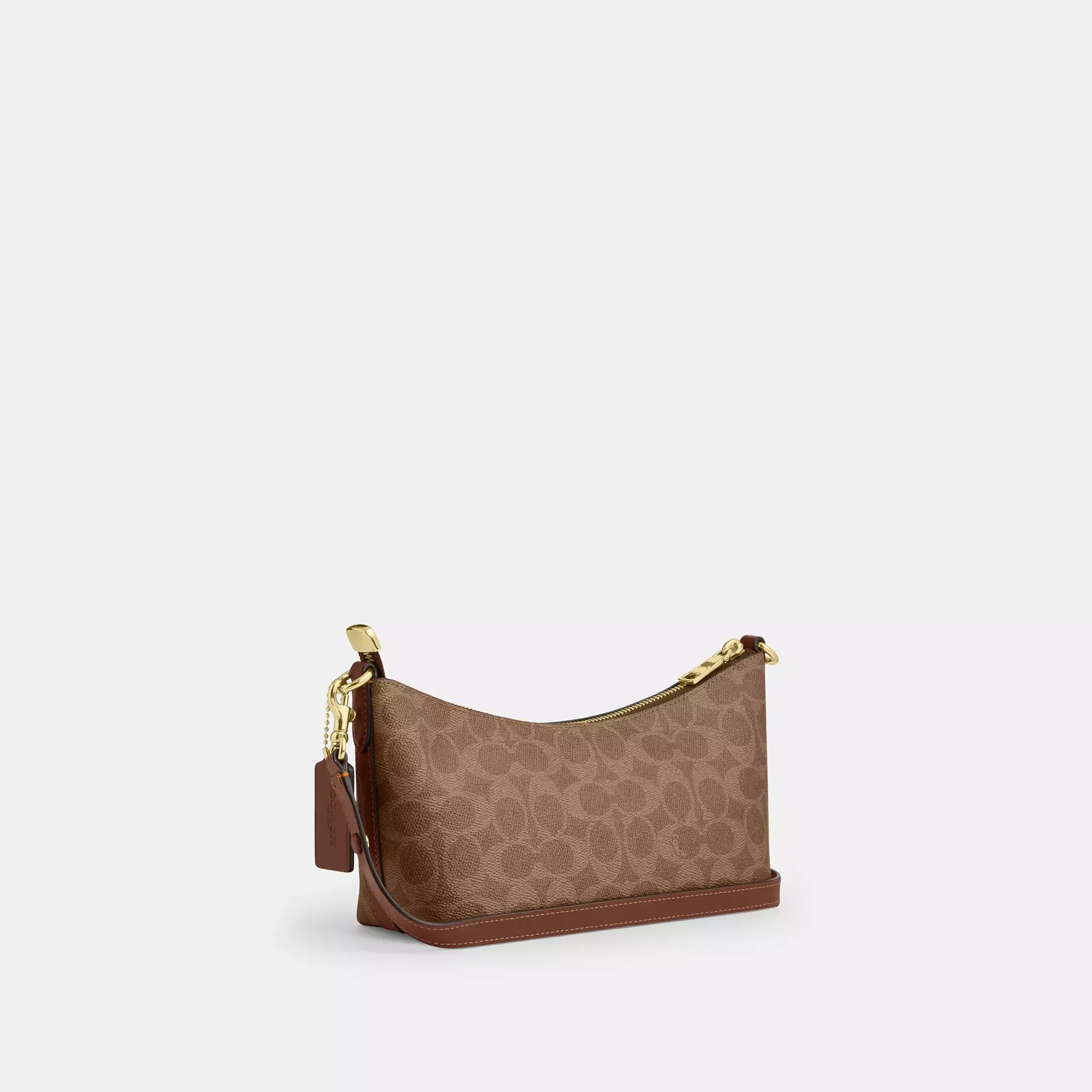 coach Caitlin Shoulder Bag In Signature Canvas
