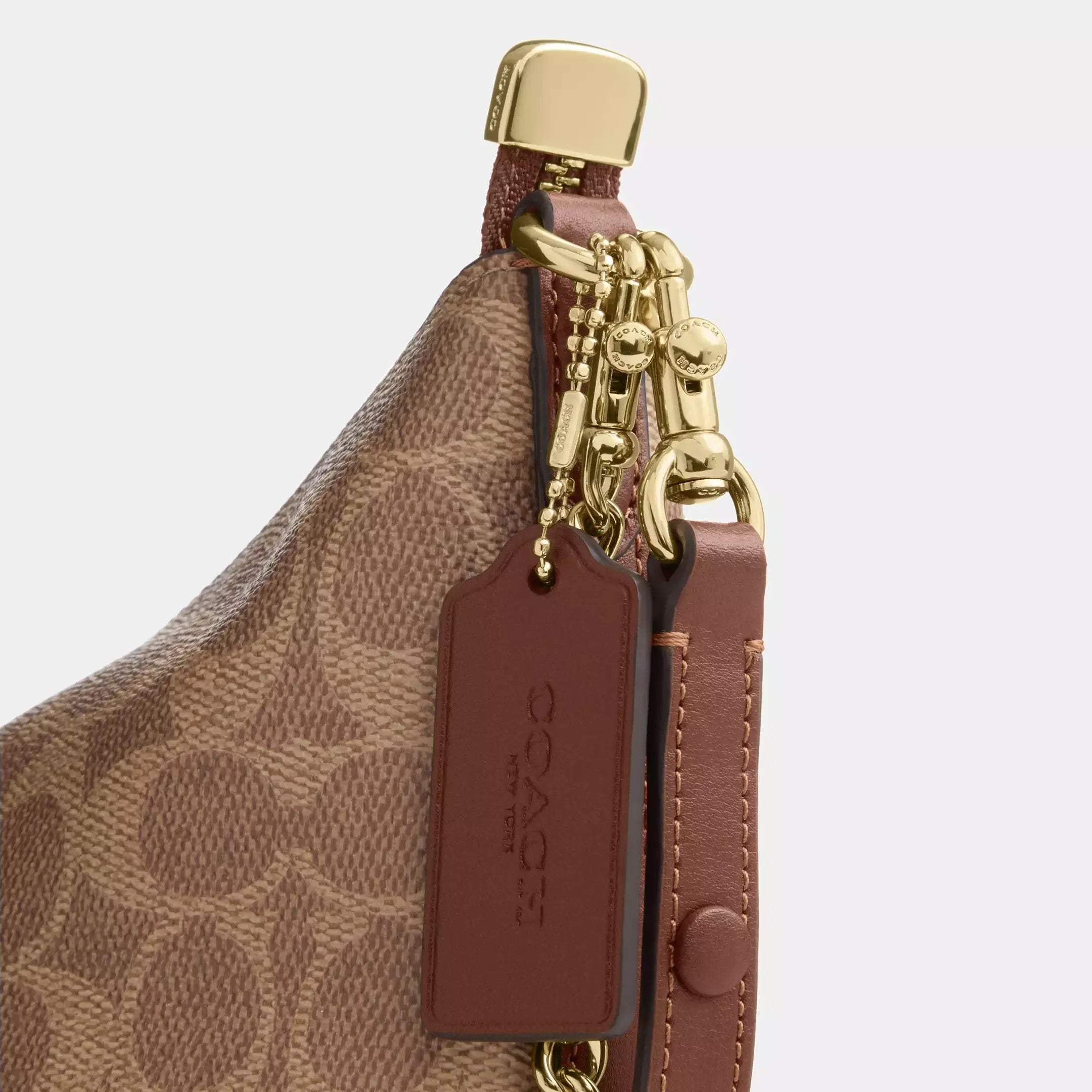 coach Caitlin Shoulder Bag In Signature Canvas