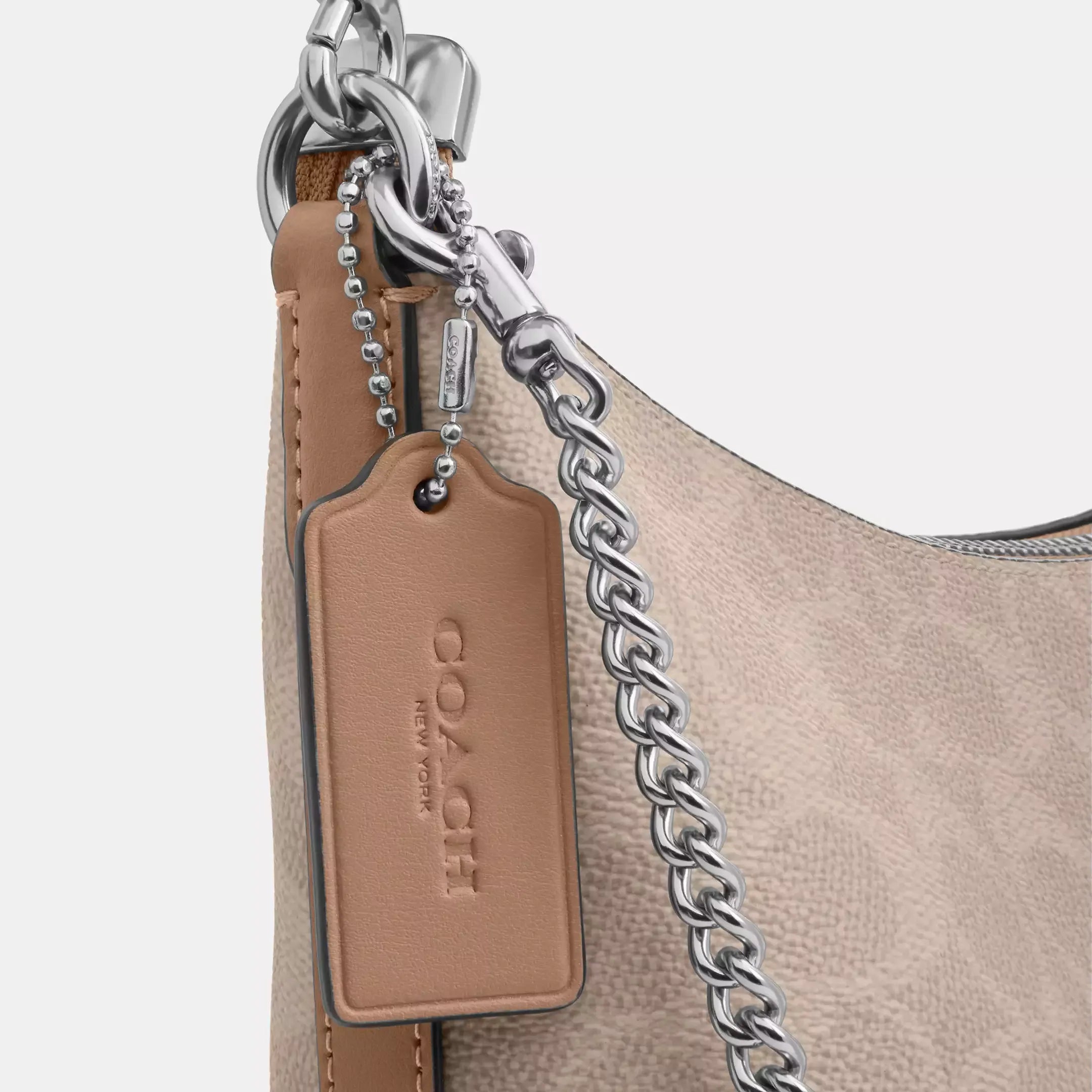 coach Caitlin Shoulder Bag In Signature Canvas