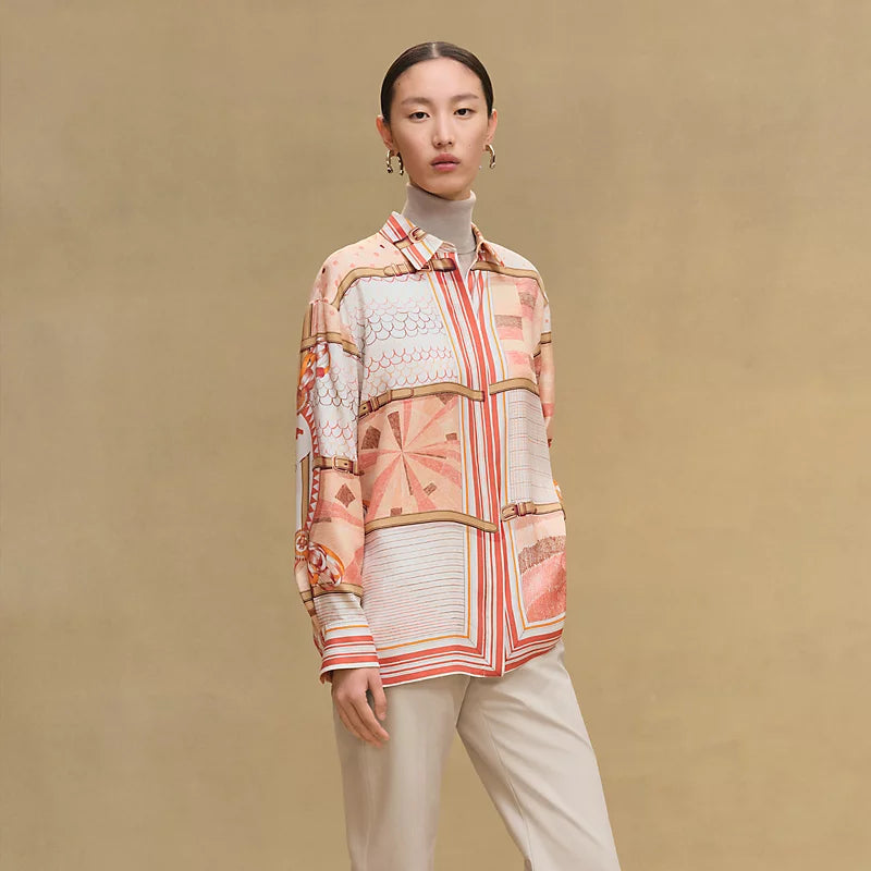 Hermès "Coloriages de Jour" shirt