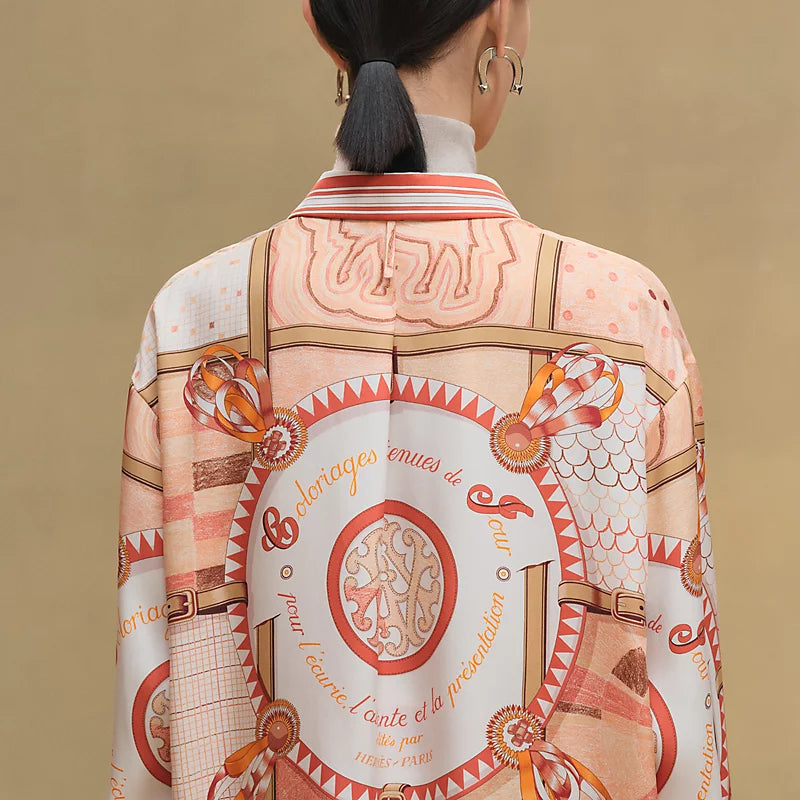 Hermès "Coloriages de Jour" shirt