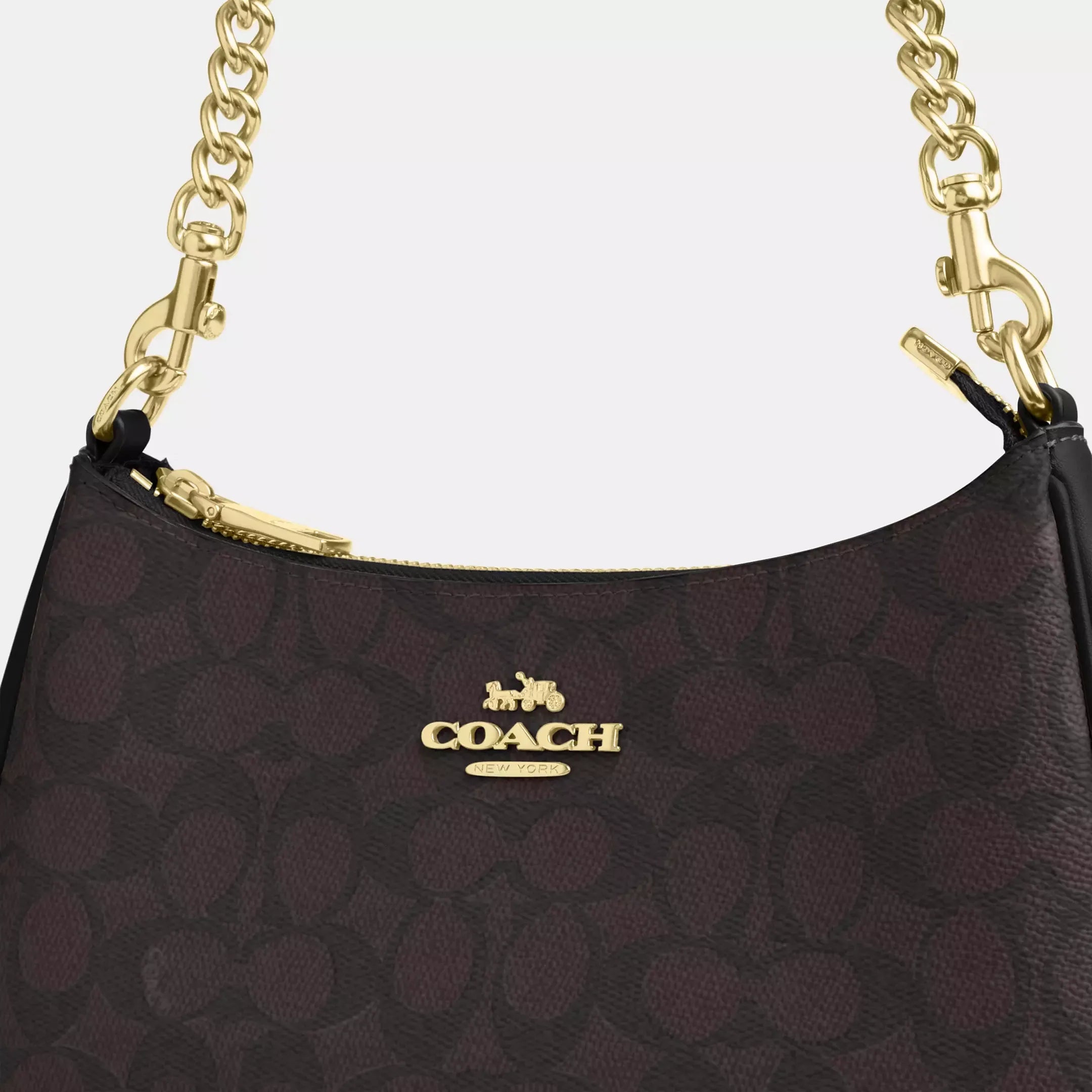 Coach Teri Shoulder Bag In Signature Canvas