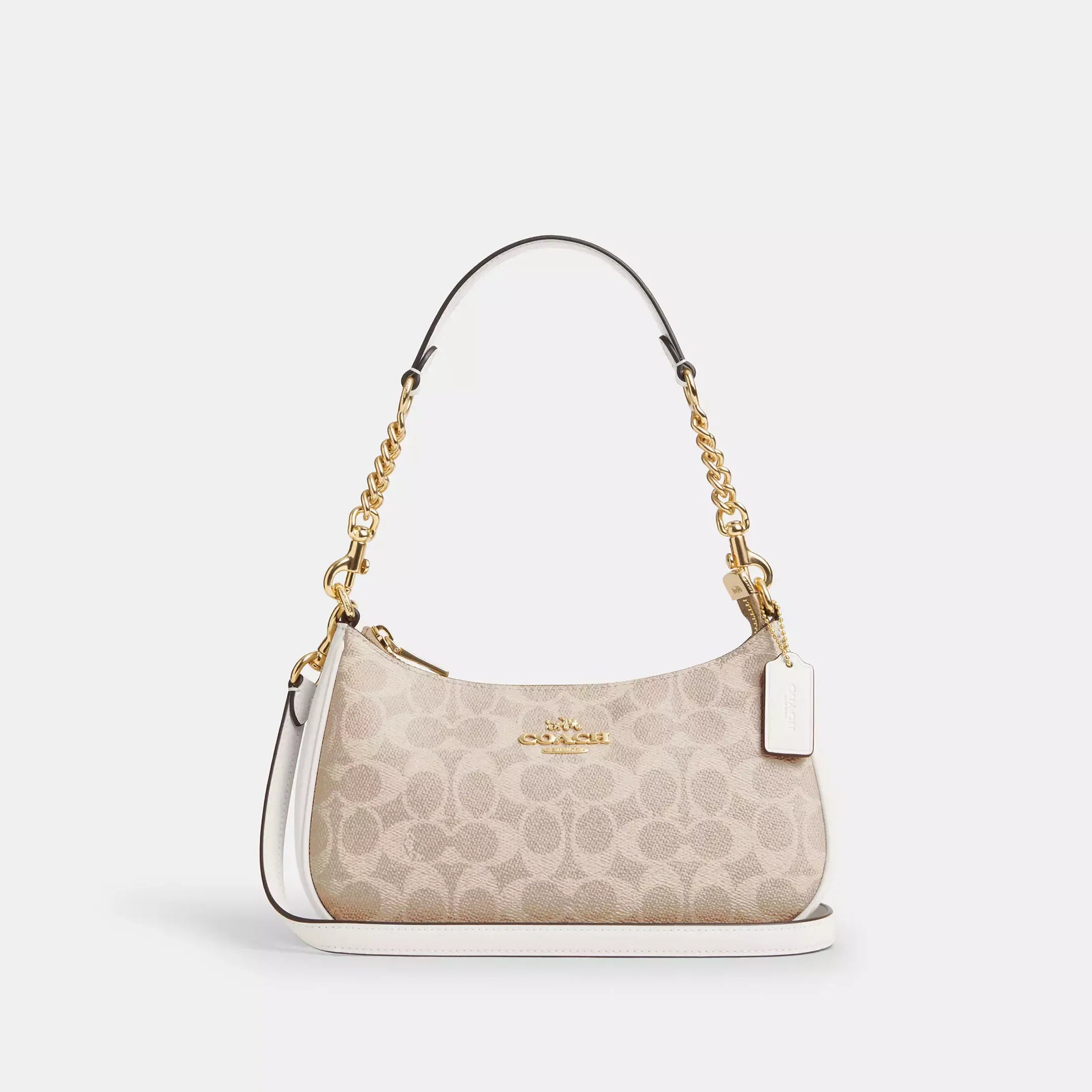 Coach Teri Shoulder Bag In Signature Canvas