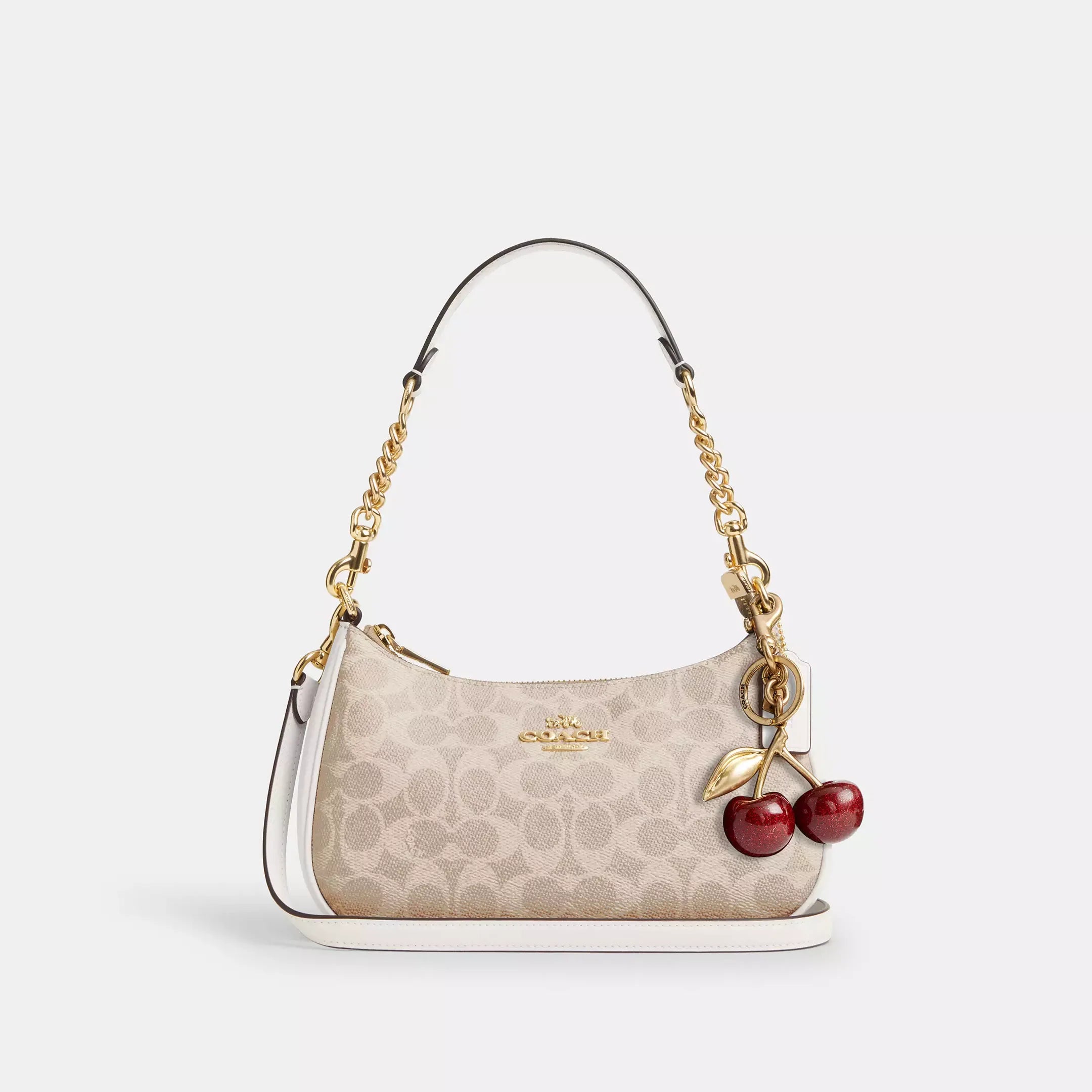 Coach Teri Shoulder Bag In Signature Canvas