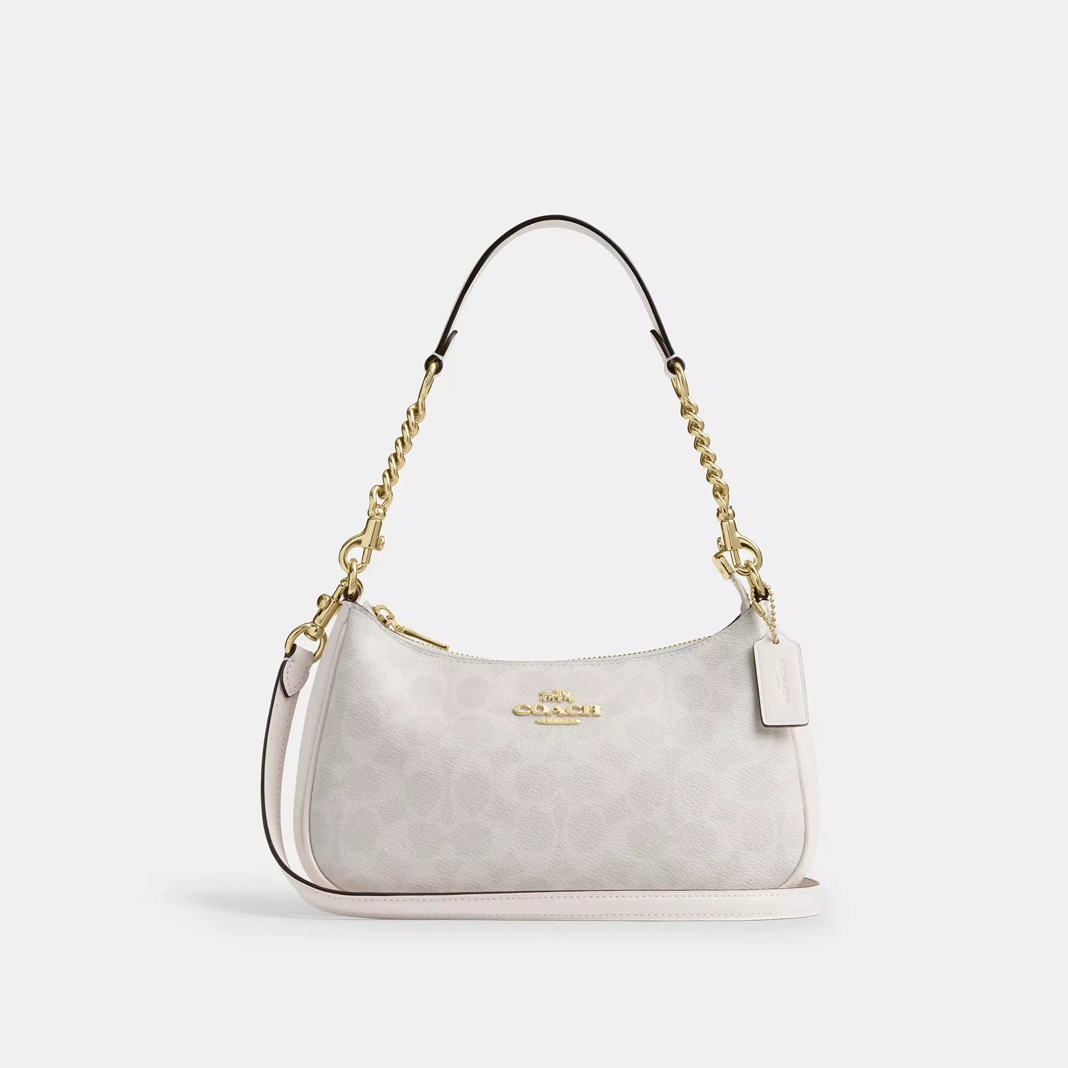 Coach Teri Shoulder Bag In Signature Canvas
