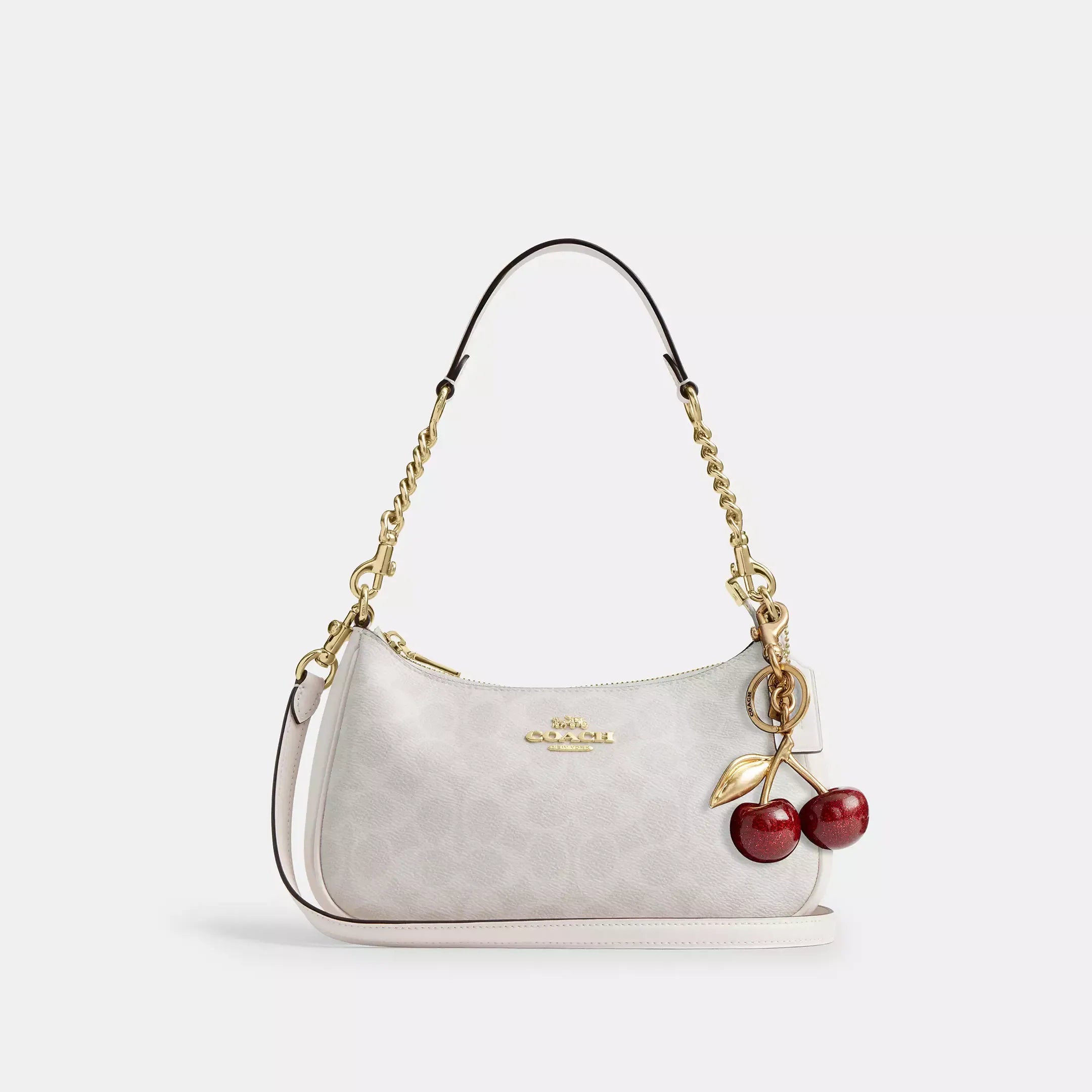 Coach Teri Shoulder Bag In Signature Canvas