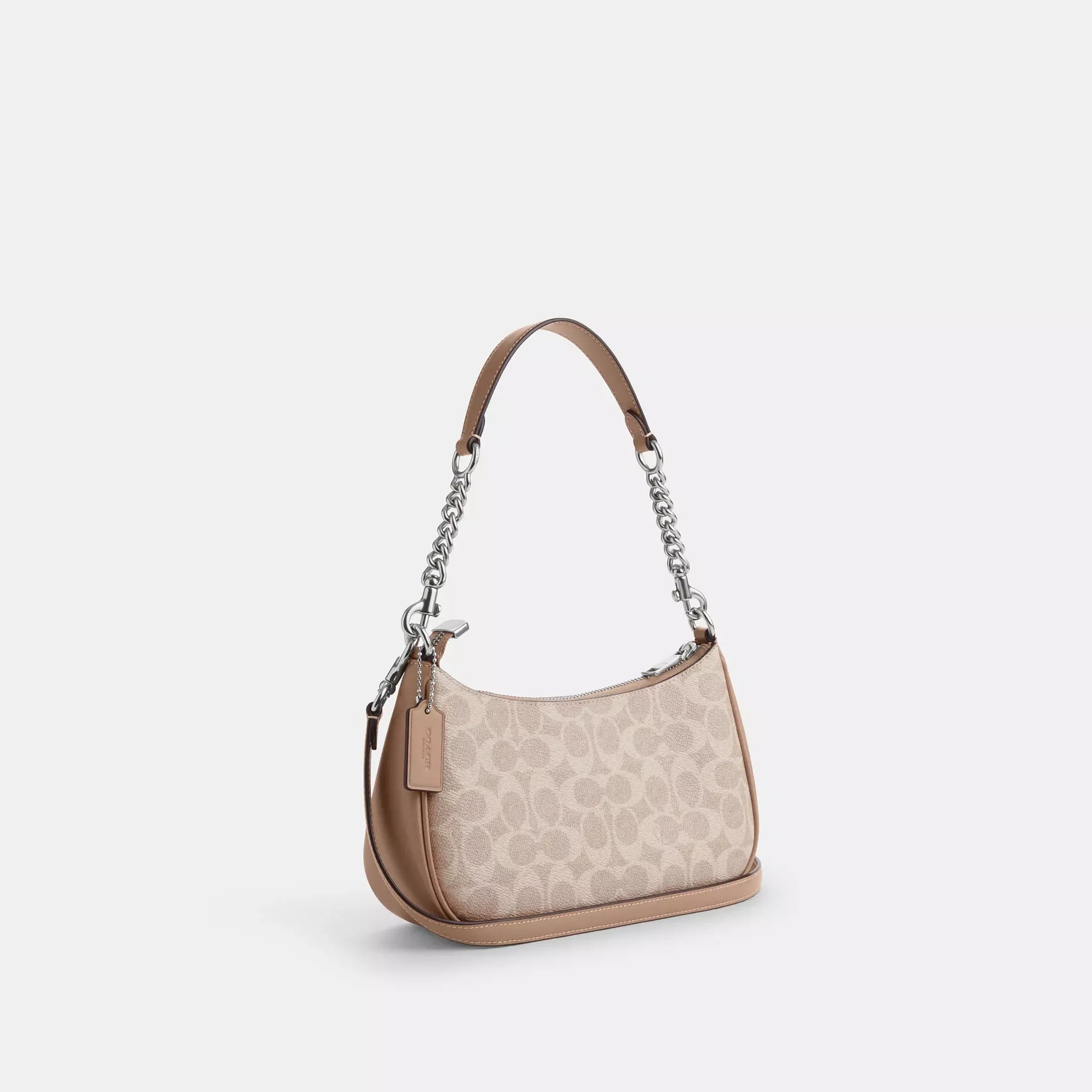 Coach Teri Shoulder Bag In Signature Canvas
