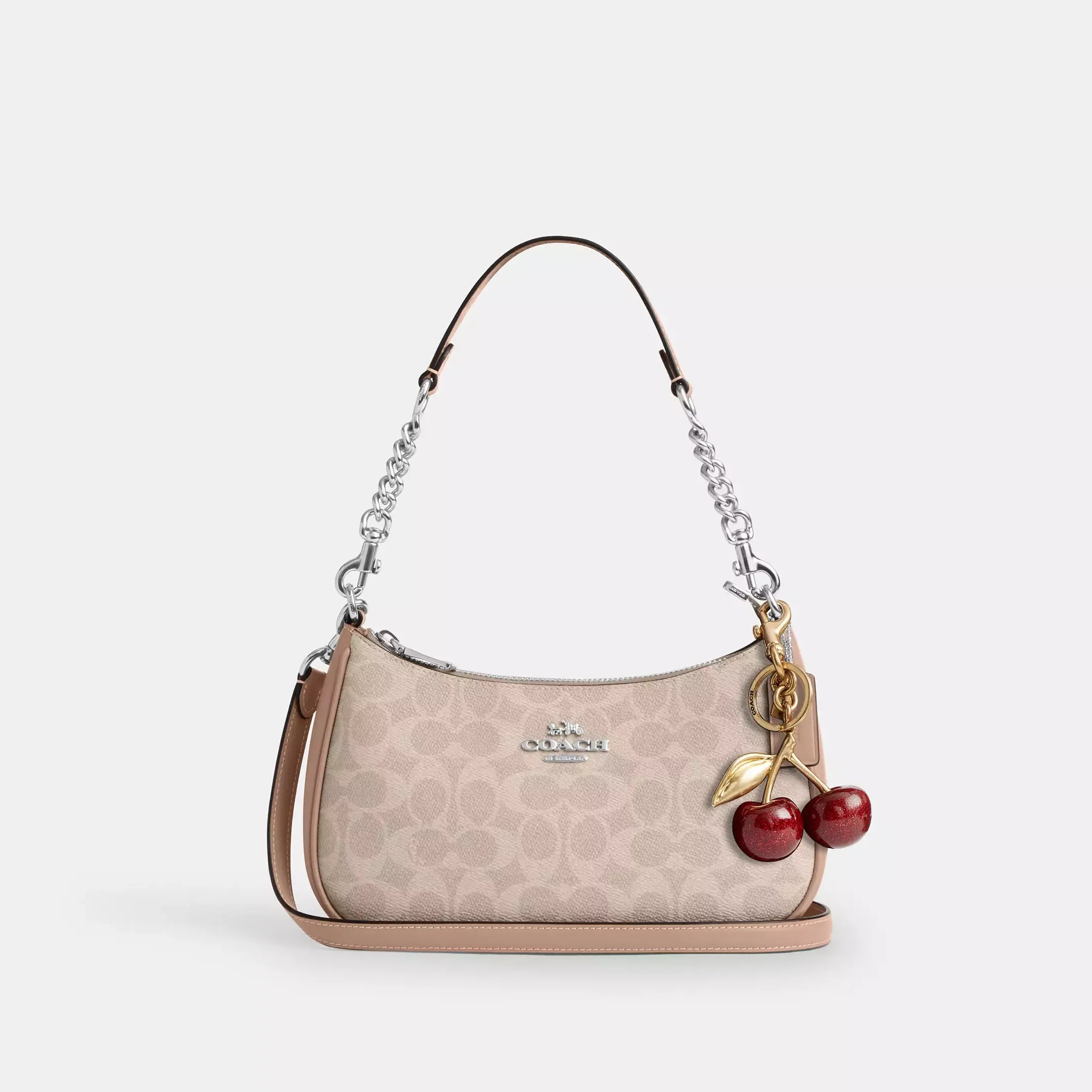 Coach Teri Shoulder Bag In Signature Canvas