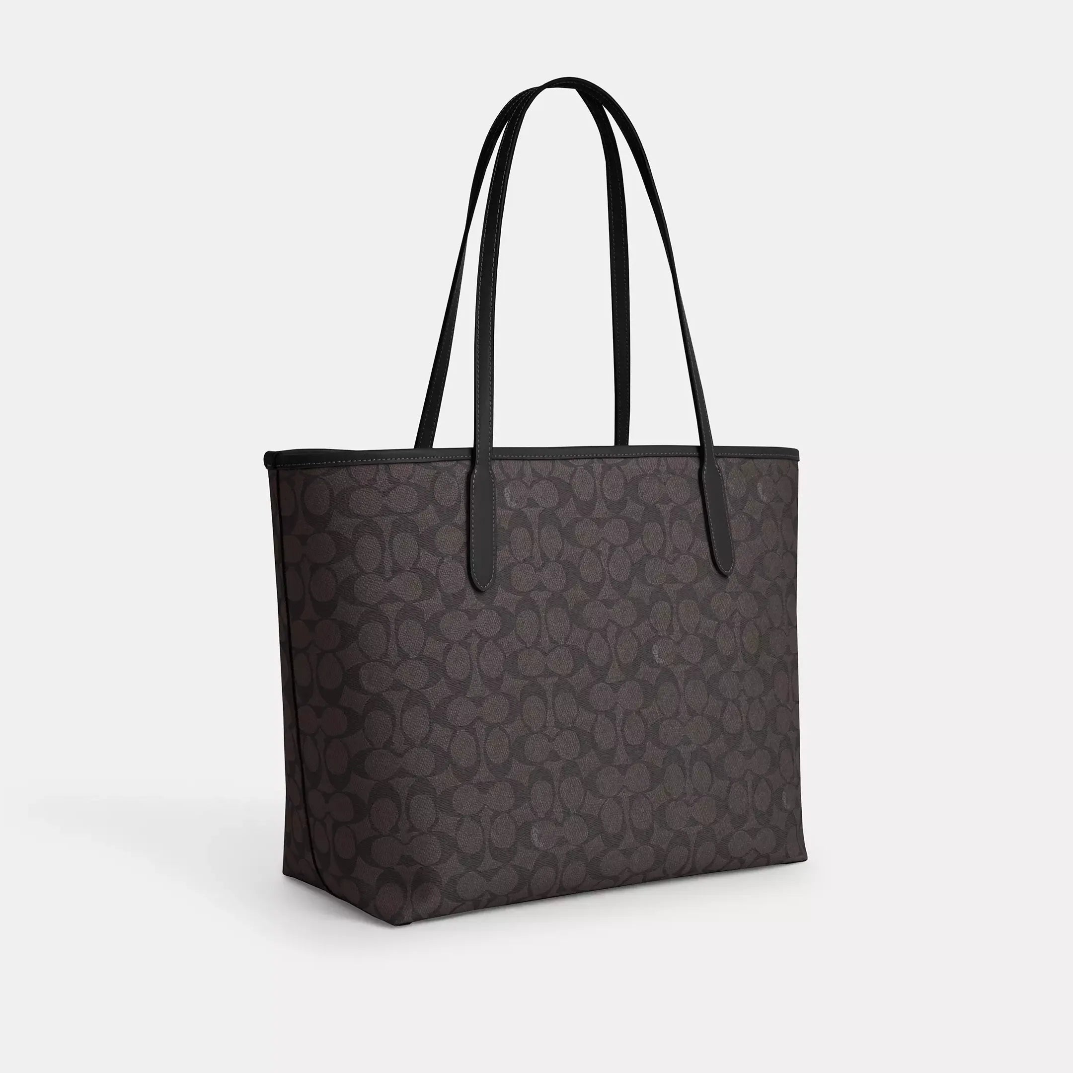 Coach City Tote Bag In Signature Canvas