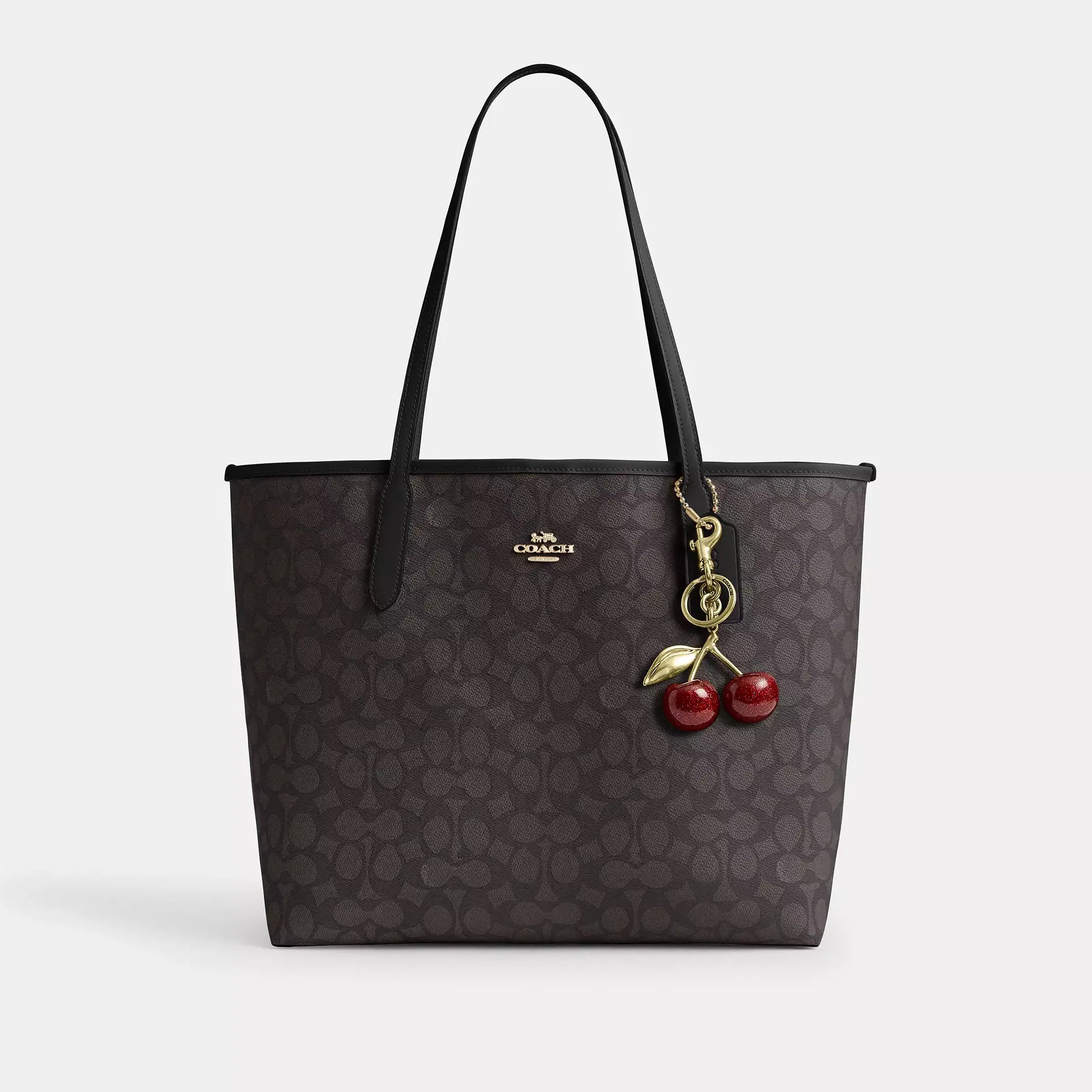 Coach City Tote Bag In Signature Canvas
