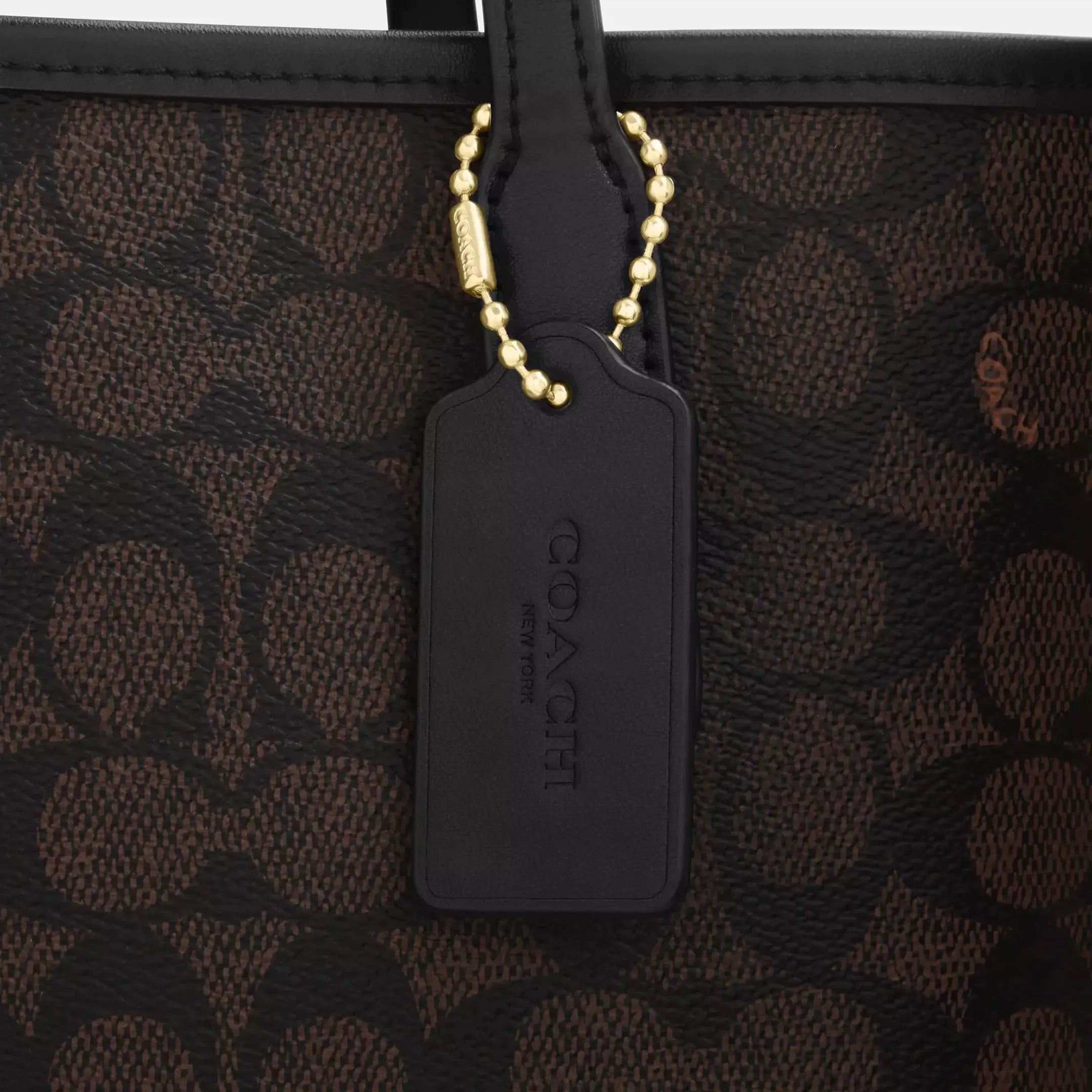 Coach City Tote Bag In Signature Canvas