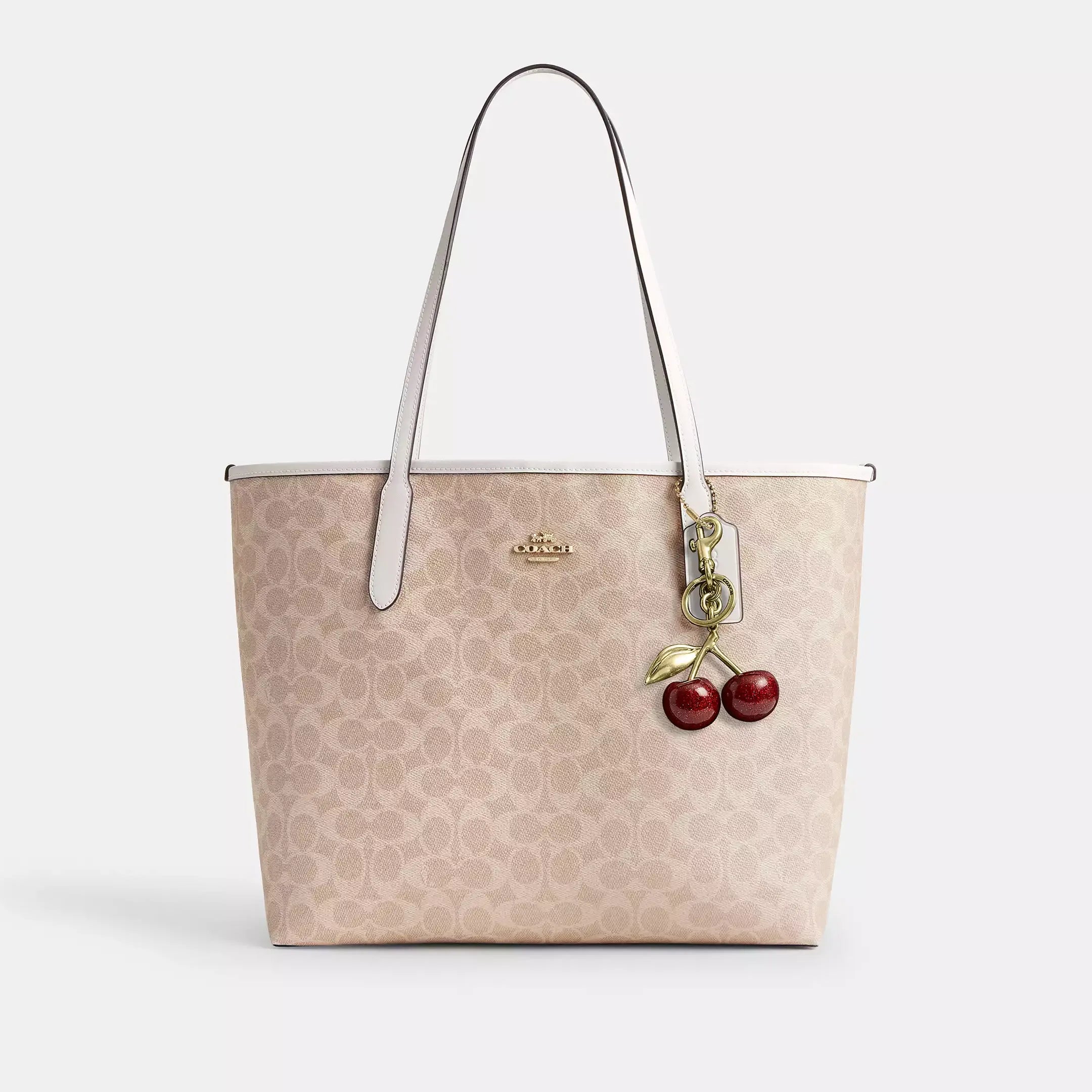 Coach City Tote Bag In Signature Canvas