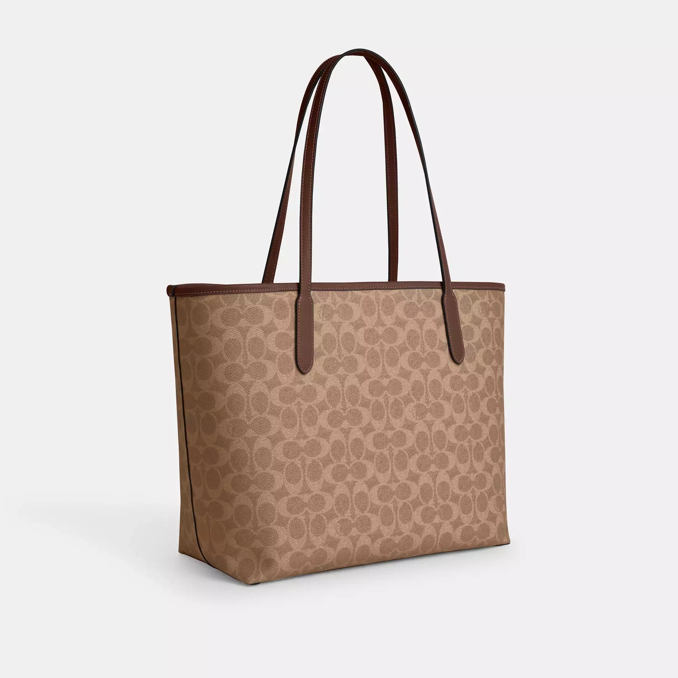 Coach City Tote Bag In Signature Canvas
