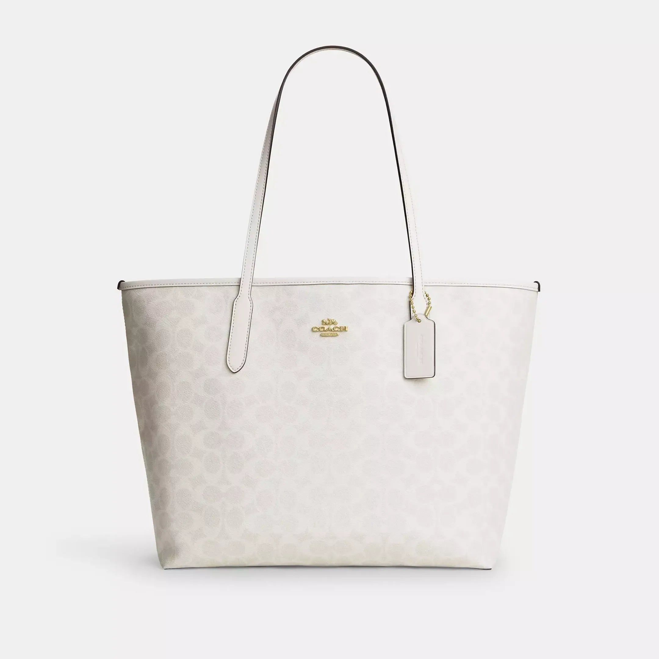 Coach City Tote Bag In Signature Canvas