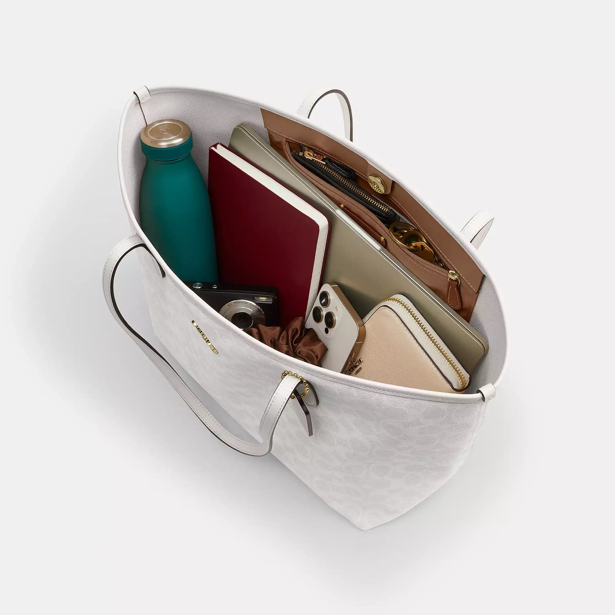 Coach City Tote Bag In Signature Canvas