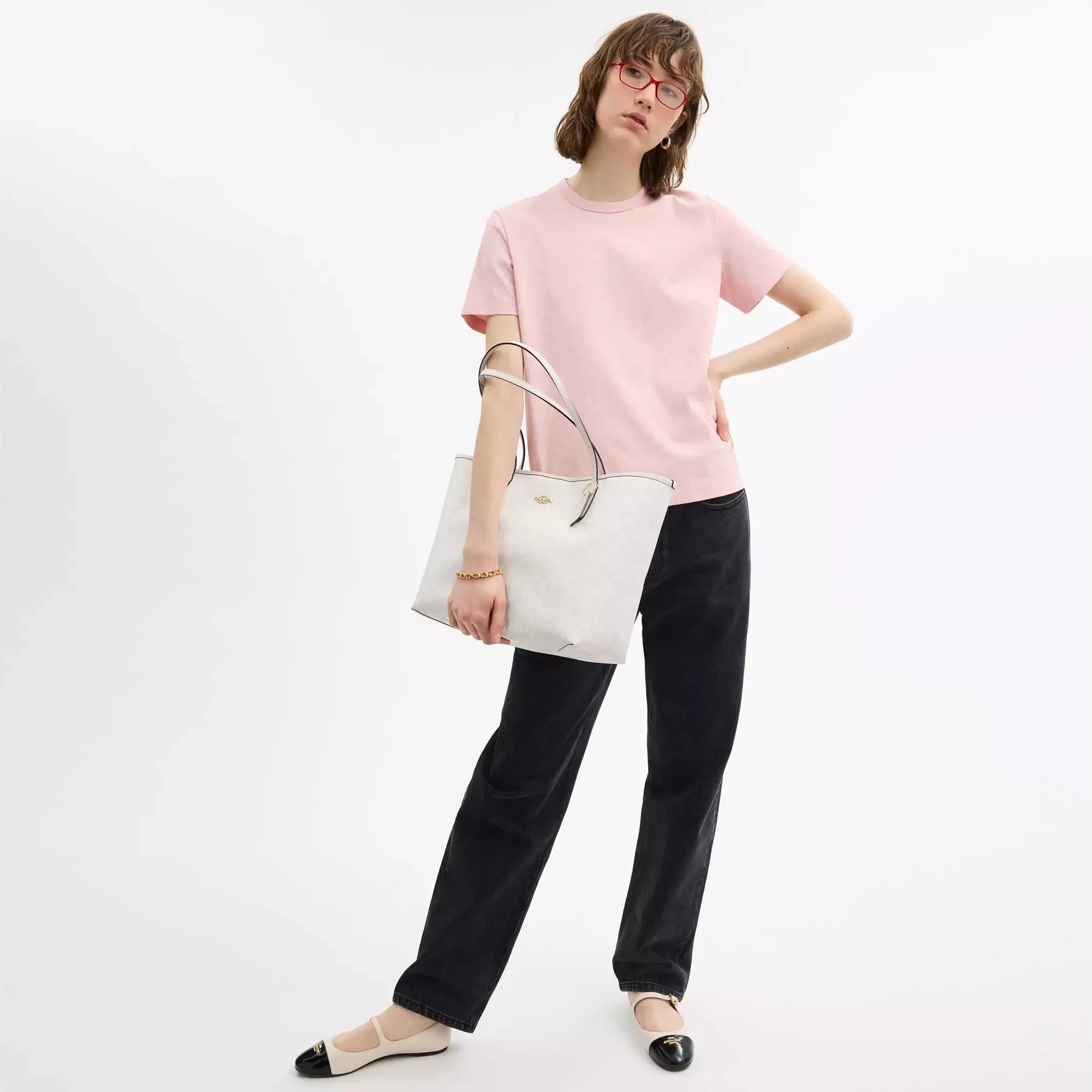 Coach City Tote Bag In Signature Canvas
