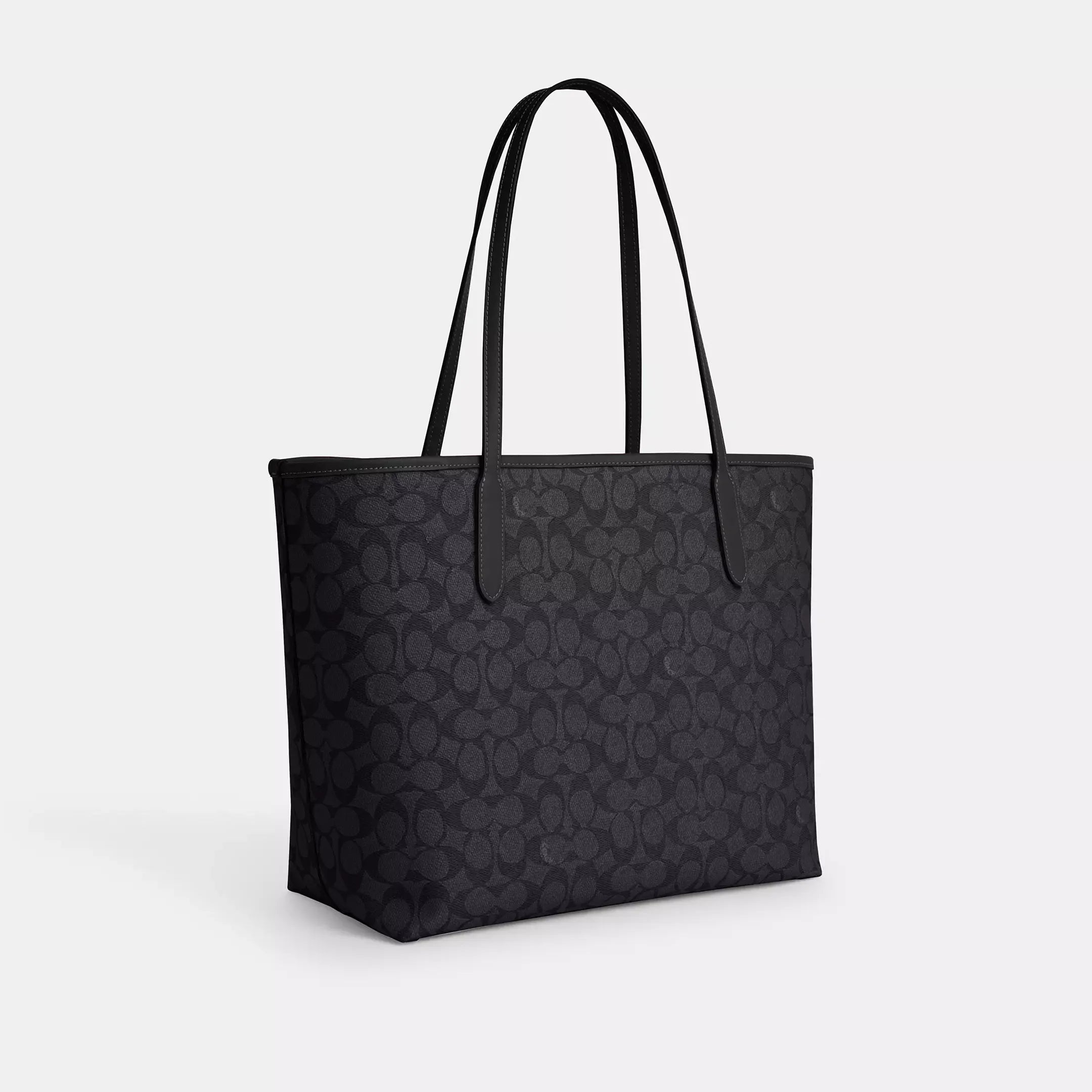 Coach City Tote Bag In Signature Canvas