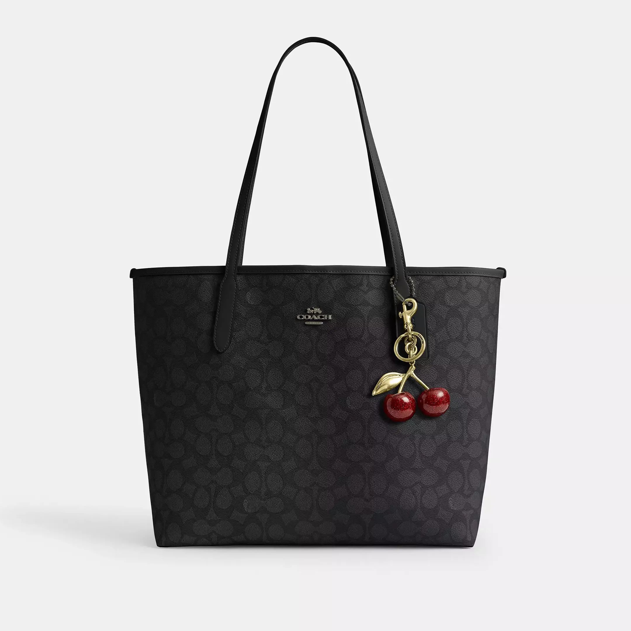 Coach City Tote Bag In Signature Canvas
