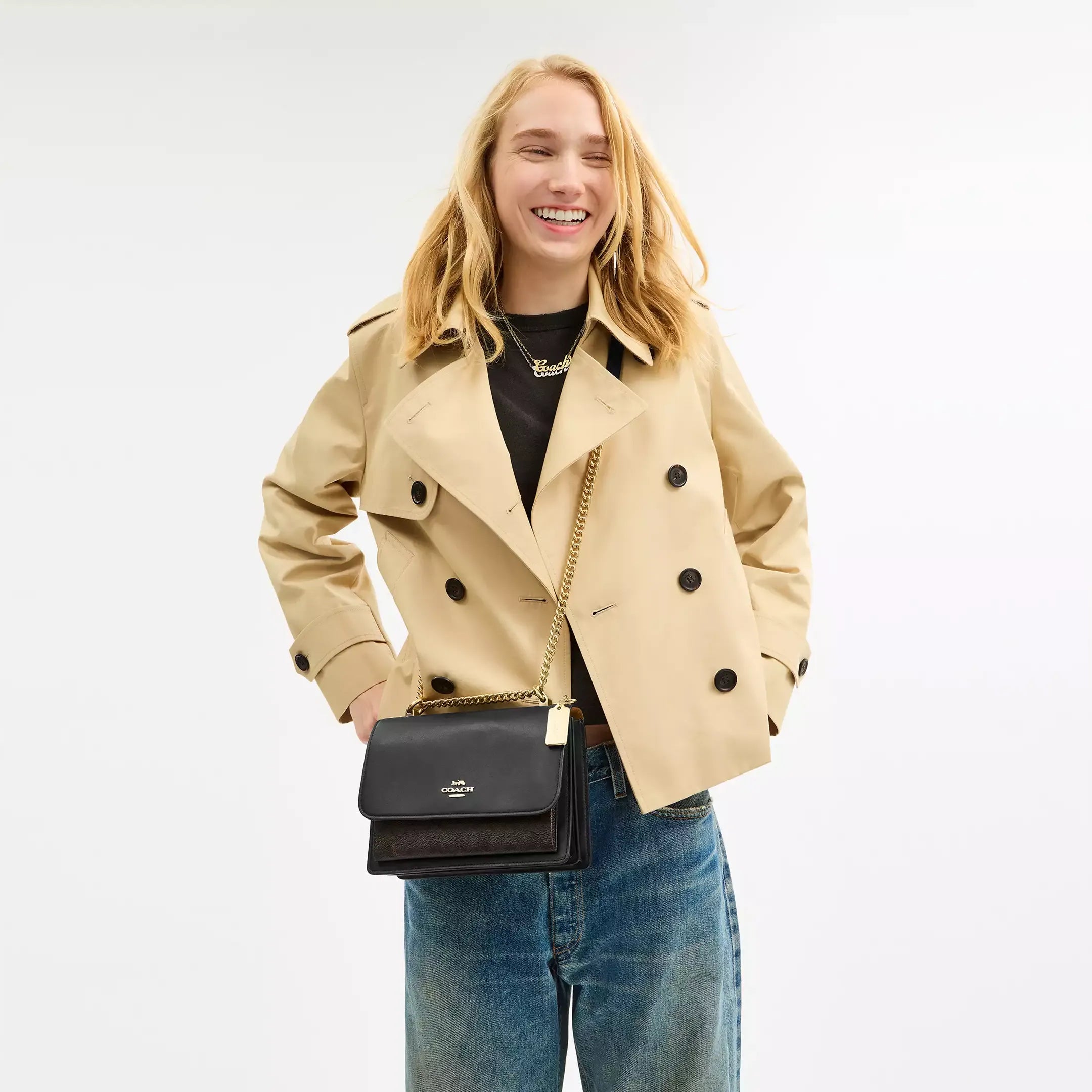 Coach Klare Crossbody Bag In Signature Canvas