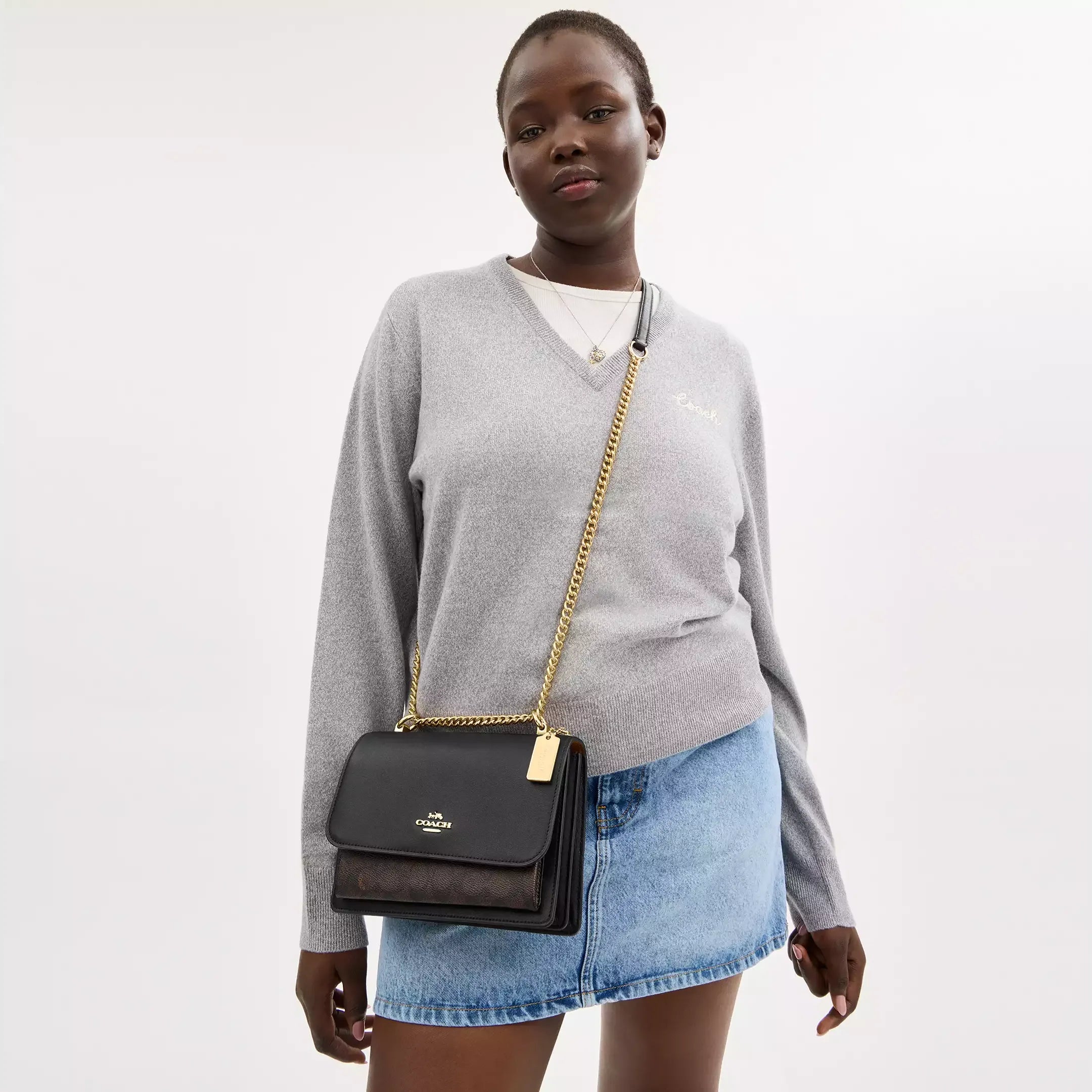 Coach Klare Crossbody Bag In Signature Canvas