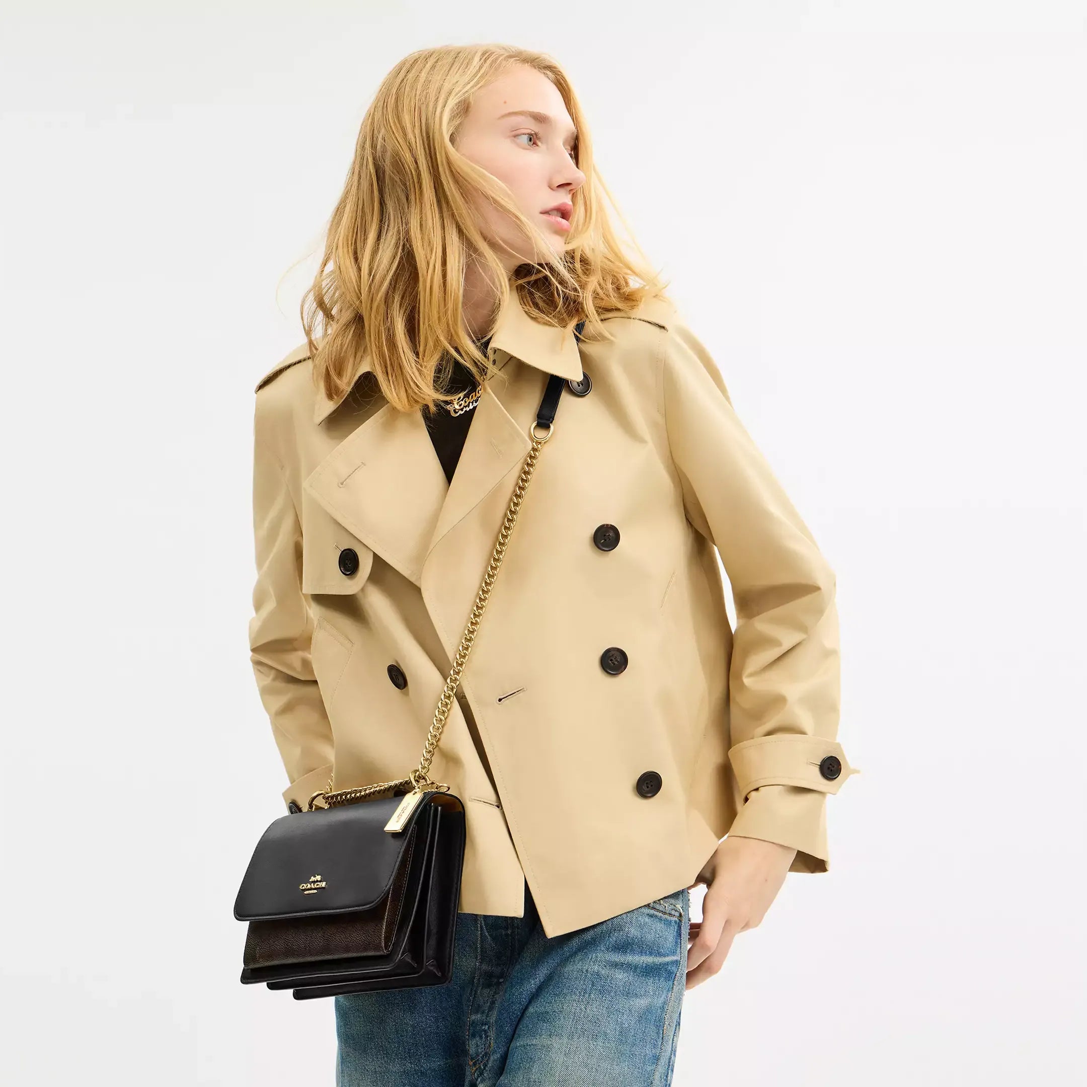 Coach Klare Crossbody Bag In Signature Canvas