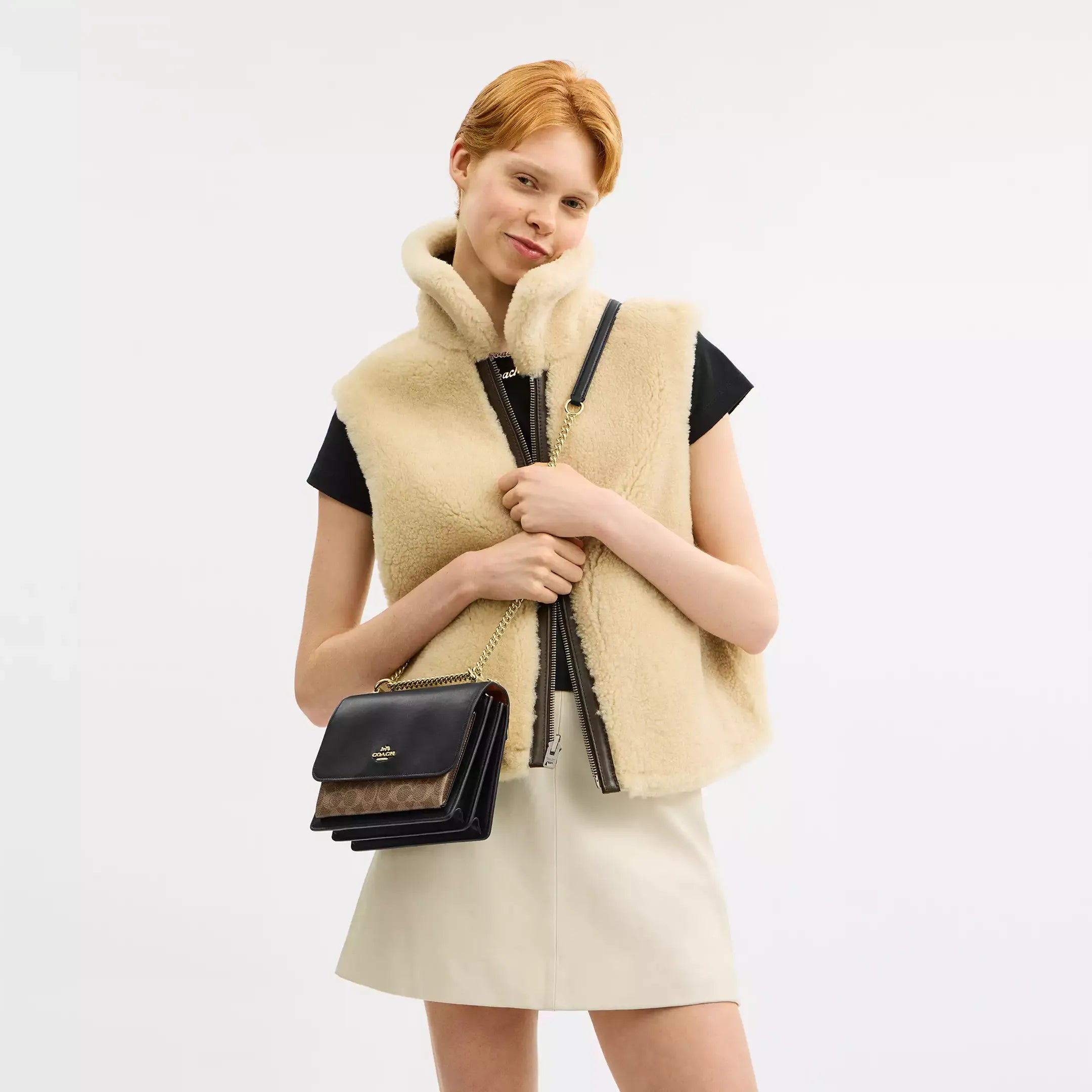 Coach Klare Crossbody Bag In Signature Canvas