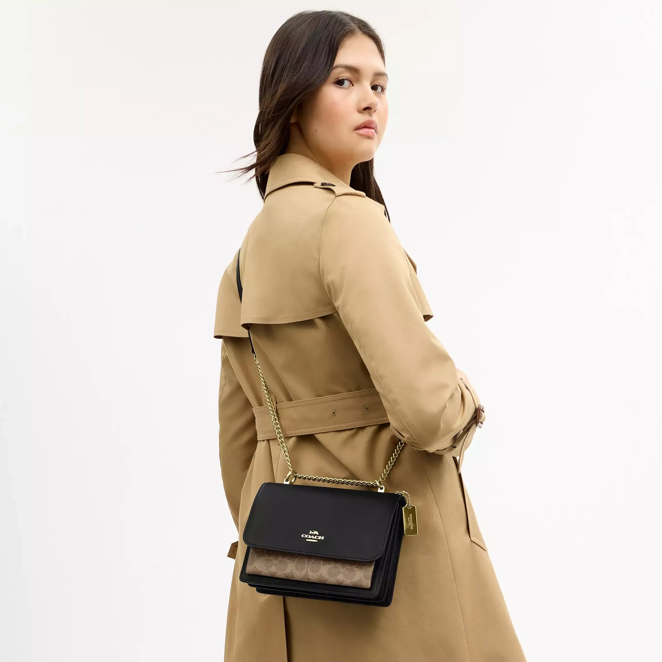 Coach Klare Crossbody Bag In Signature Canvas