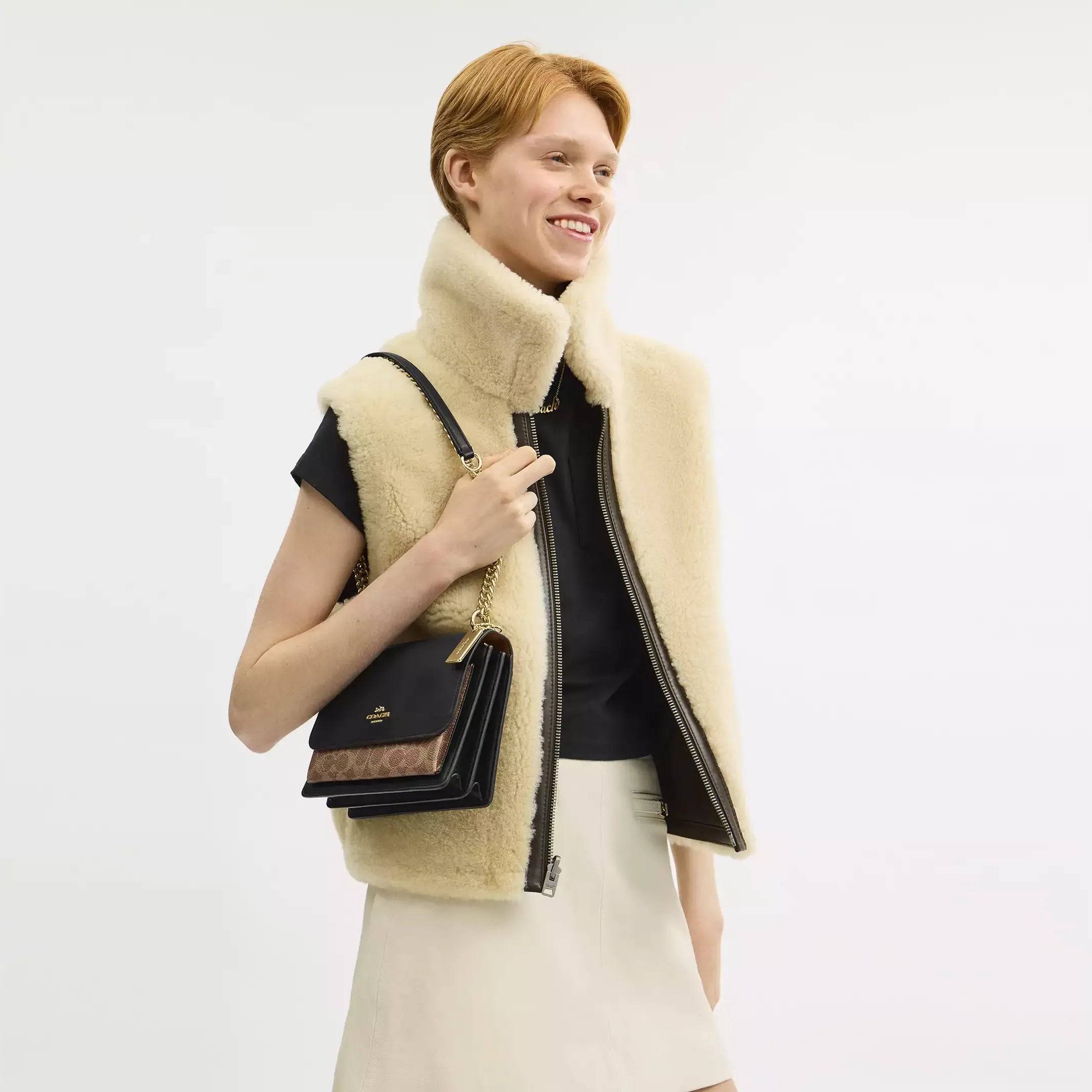 Coach Klare Crossbody Bag In Signature Canvas
