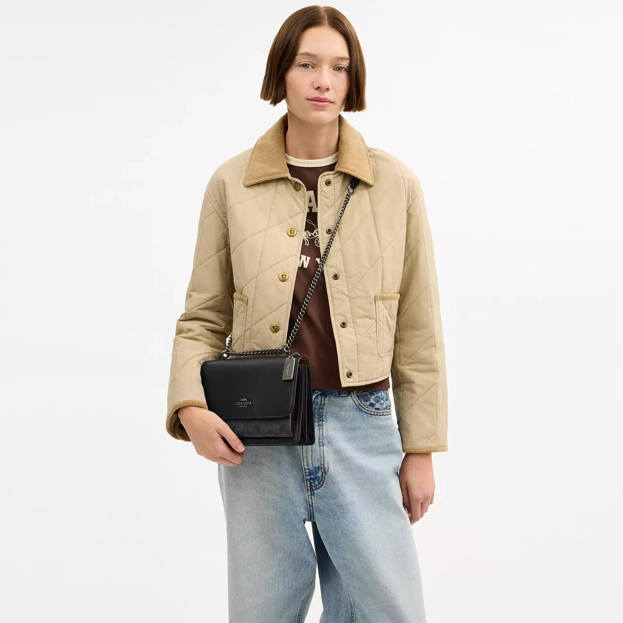 Coach Klare Crossbody Bag In Signature Canvas