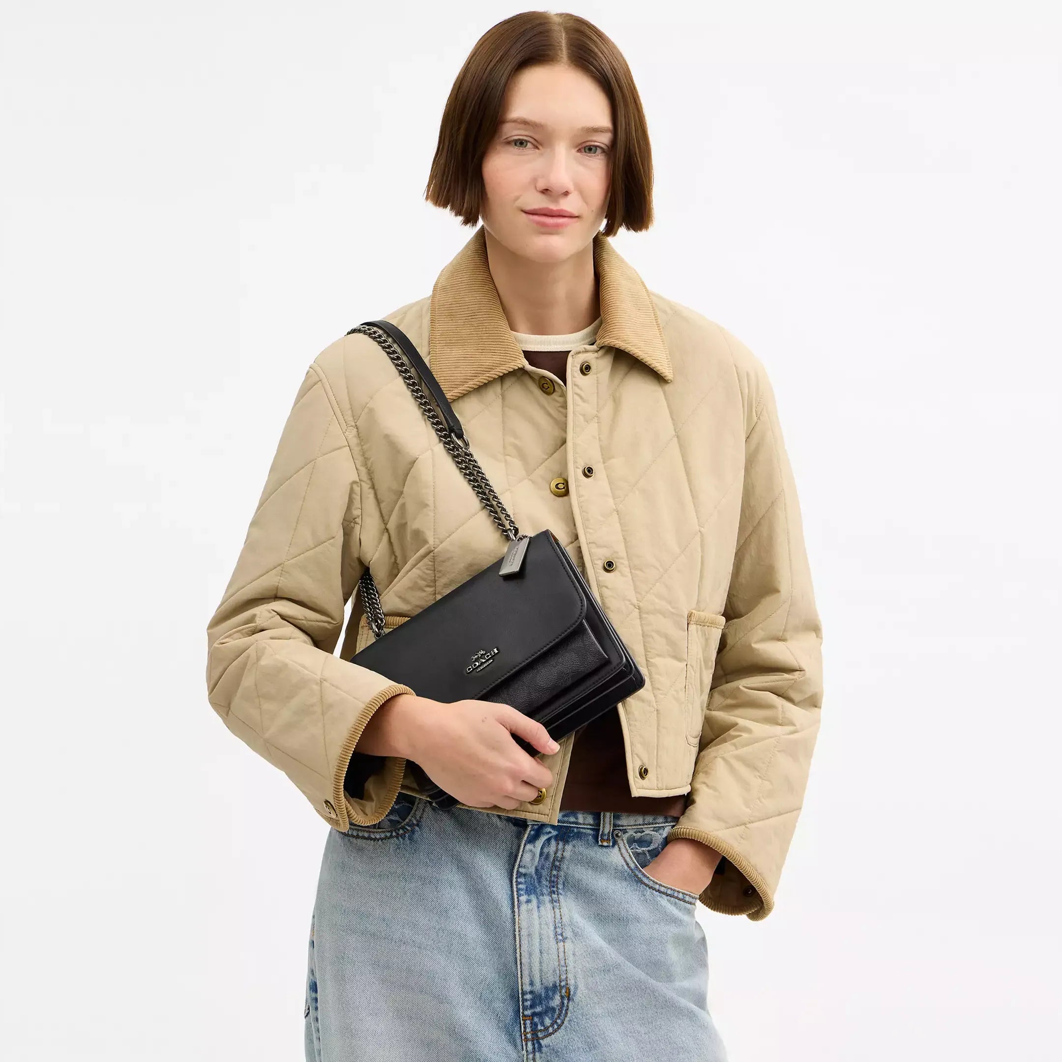 Coach Klare Crossbody Bag In Signature Canvas