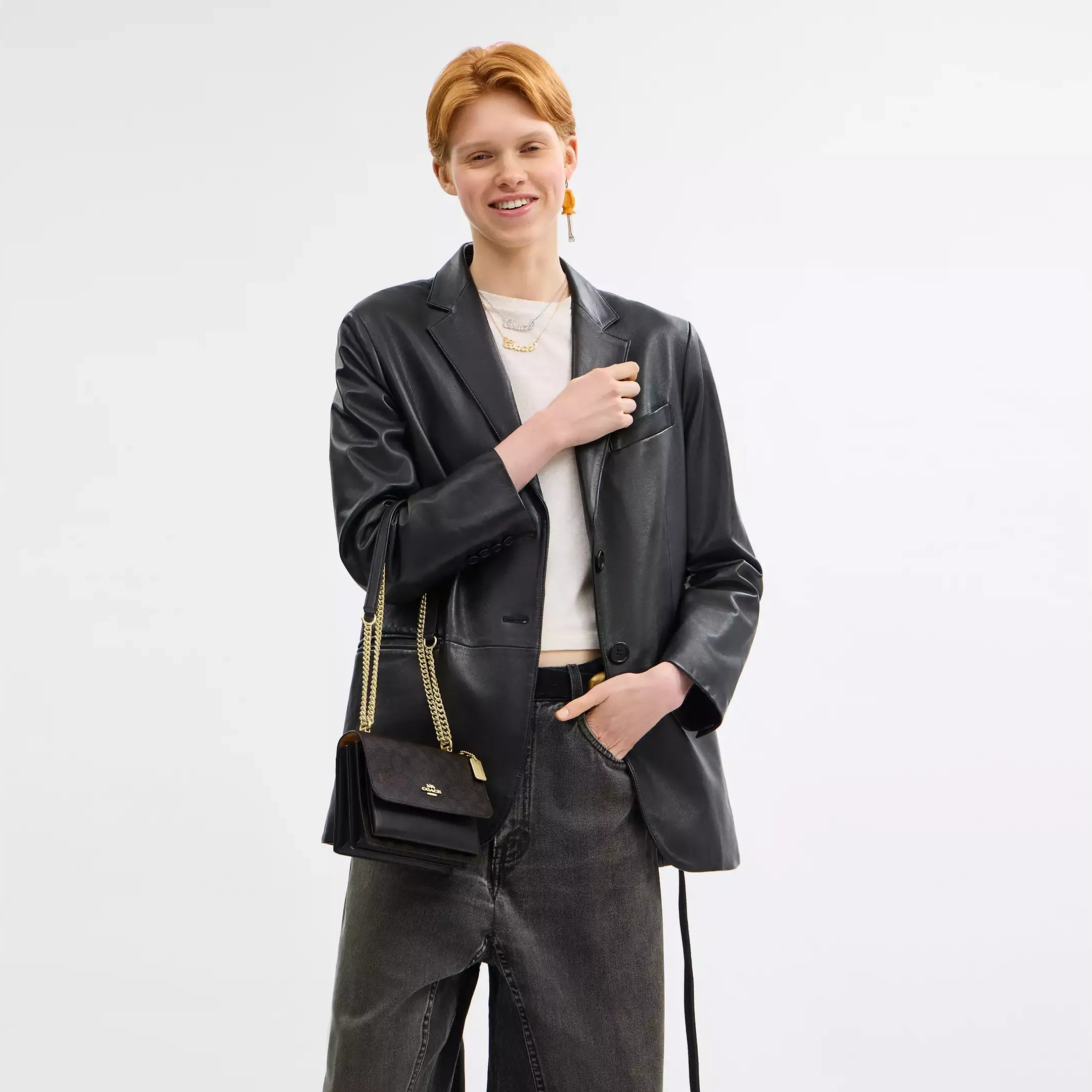 Coach Mini Klare Crossbody Bag In Signature Canvas