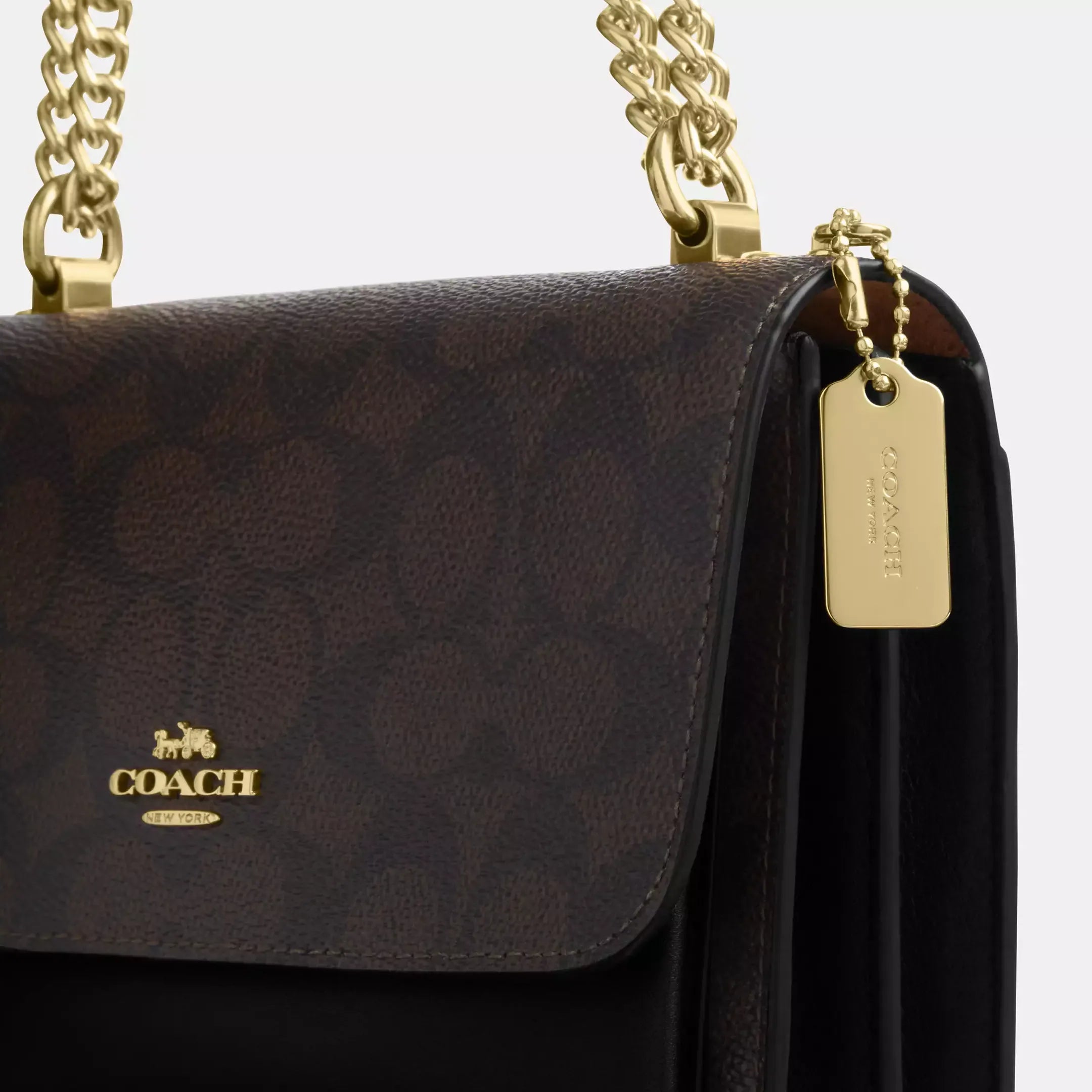 Coach Mini Klare Crossbody Bag In Signature Canvas